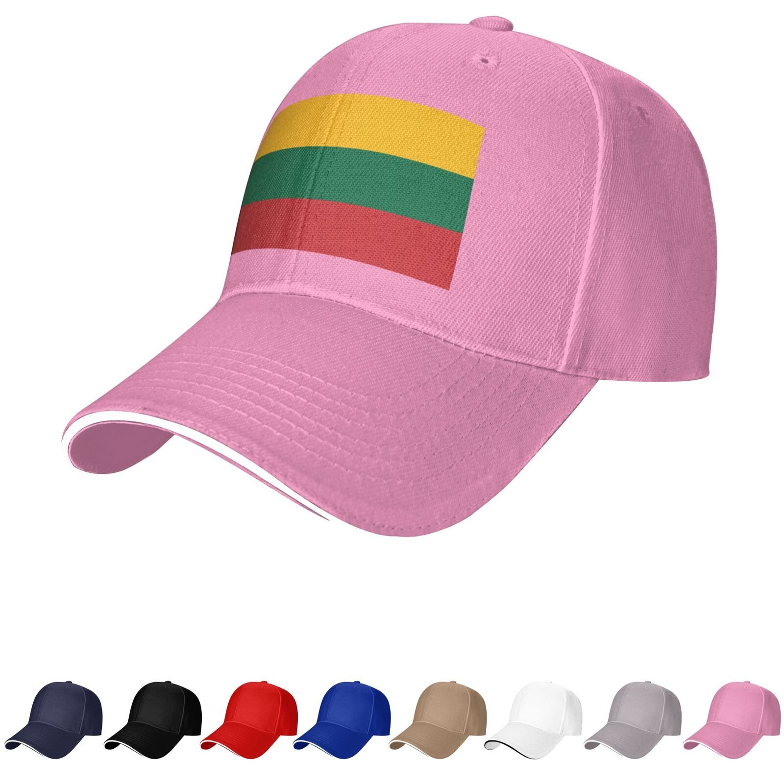 lithuania flag hat lithuanian caps for men women flag of lithuania baseball cap trucker dad hat
