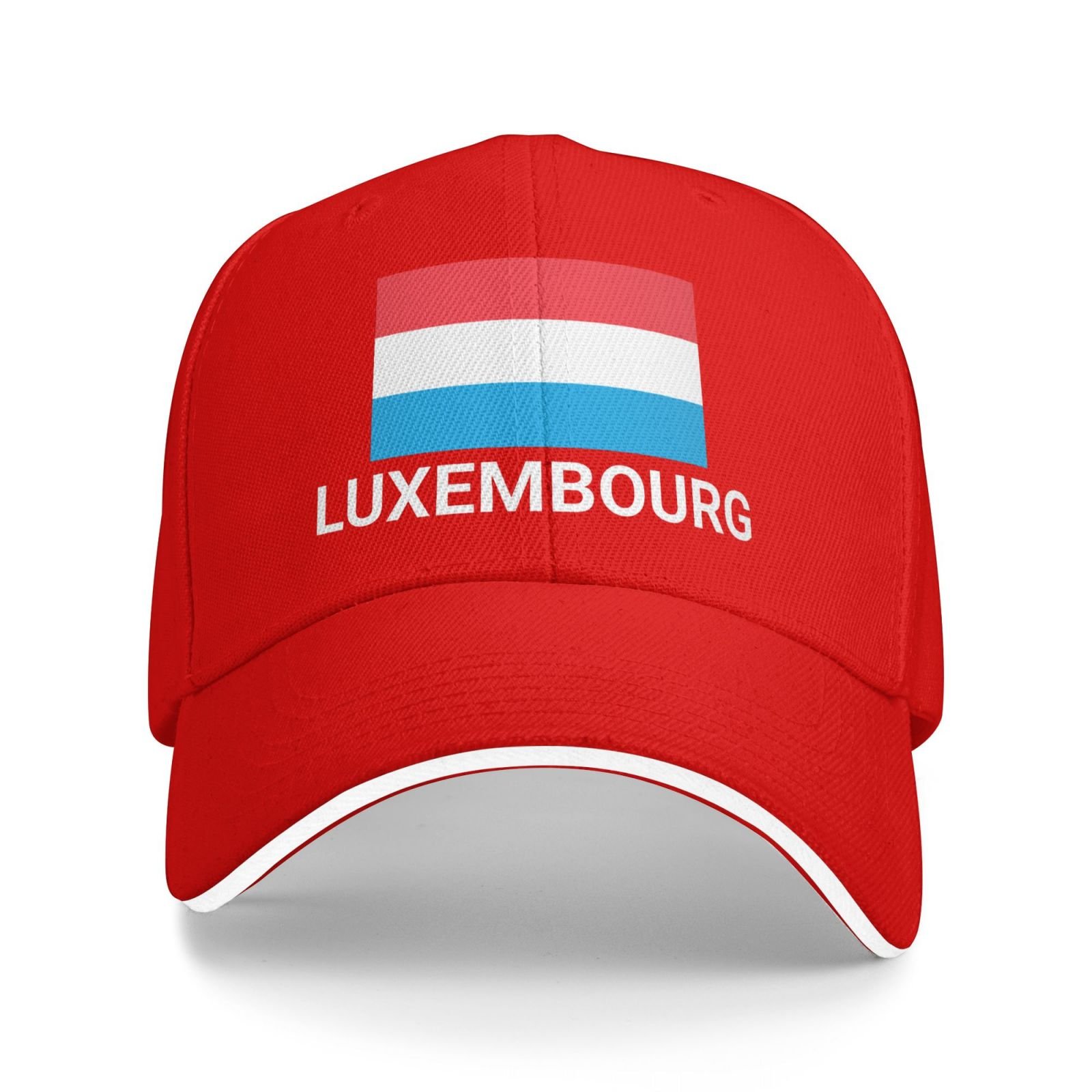 support luxembourg flag hat luxembourgian caps for men women i stand with luxembourg baseball cap trucker hat