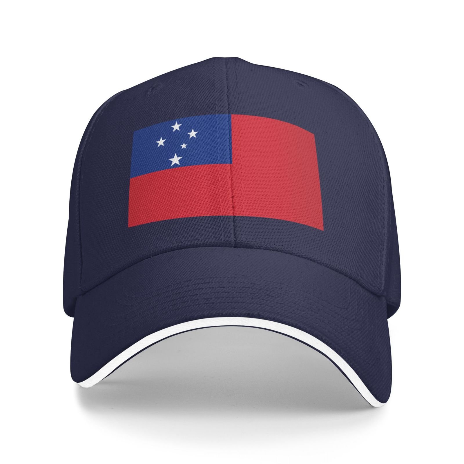 flag of samoa baseball cap stand with samoa hat support samoan trucker dad hat for men women