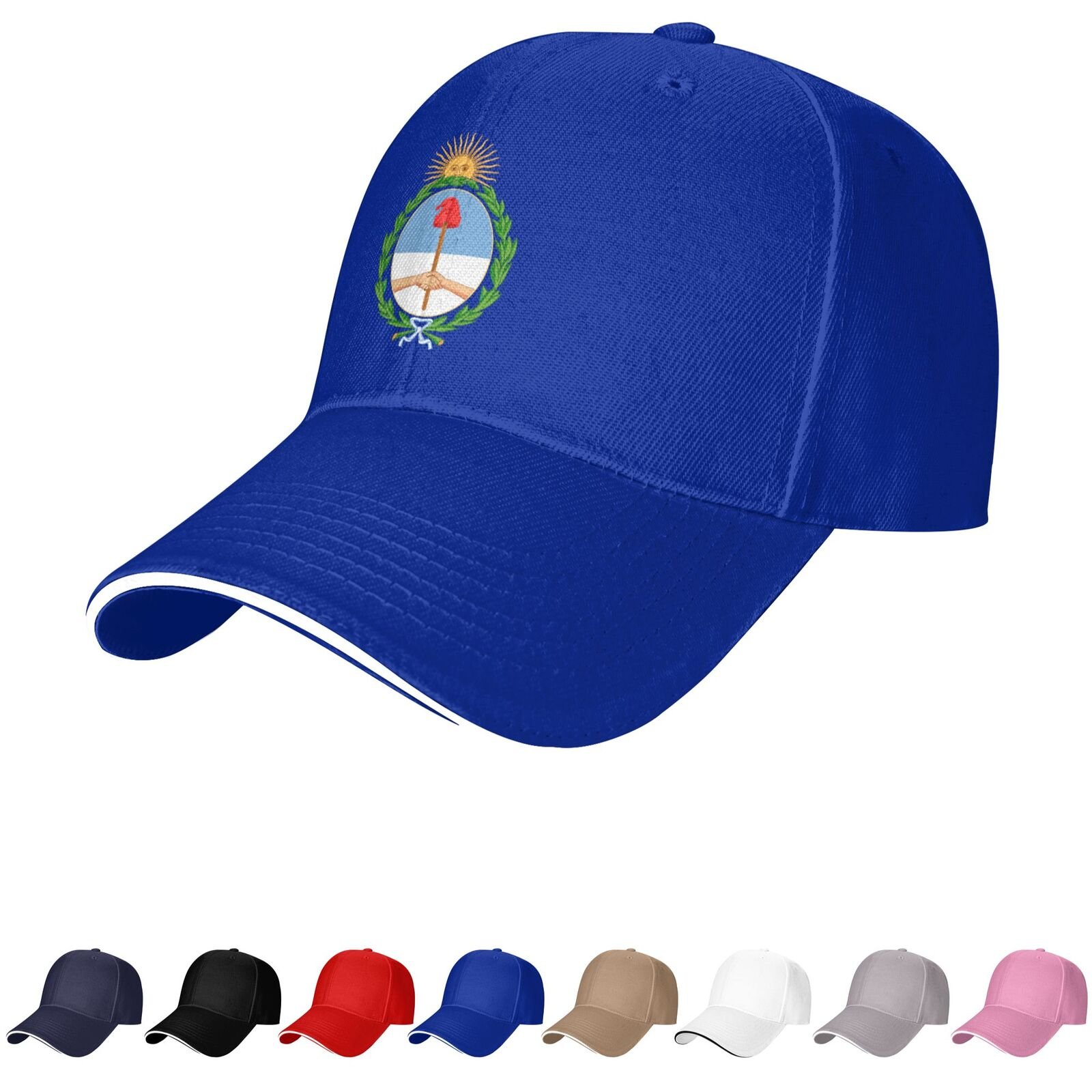 argentina emblem hat argentinean caps for men women coat of arms of argentina baseball cap trucker dad hat