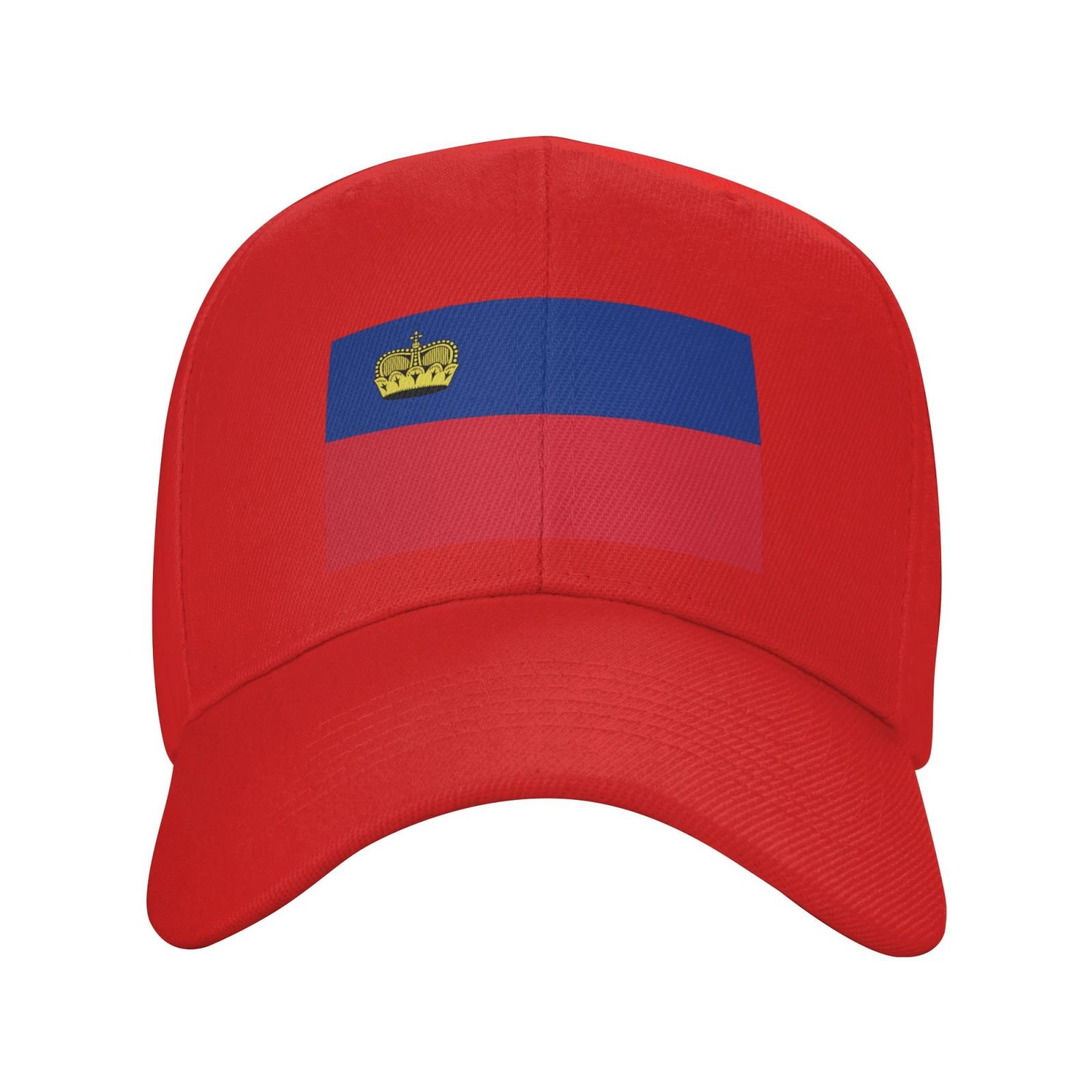 liechtenstein hat for men women flag of liechtenstein baseball cap adjustable trucker dad hats