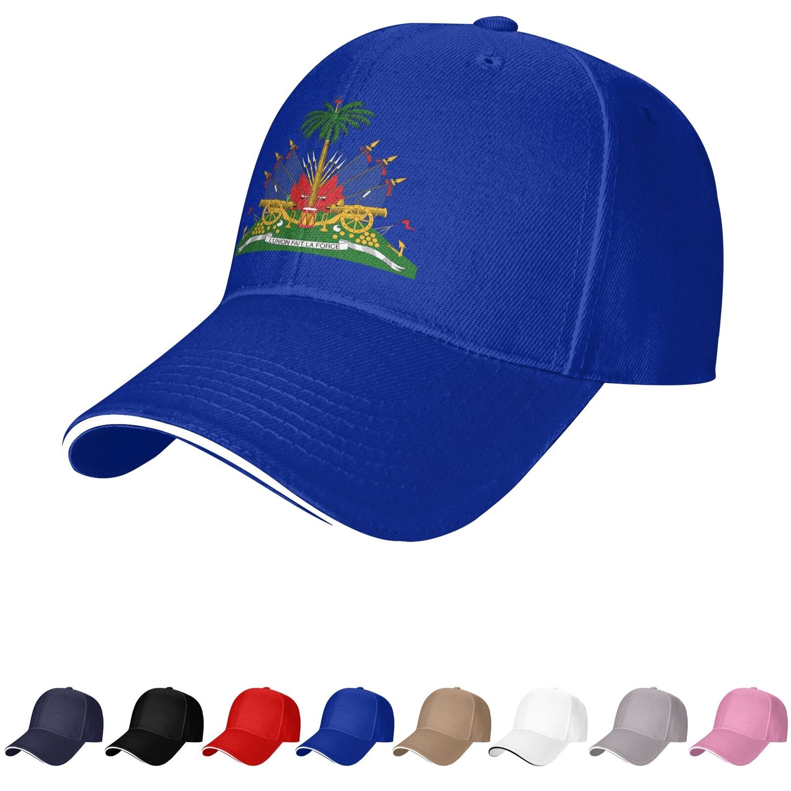 haiti emblem hat haitian caps for men women coat of arms of haiti baseball cap trucker dad hat
