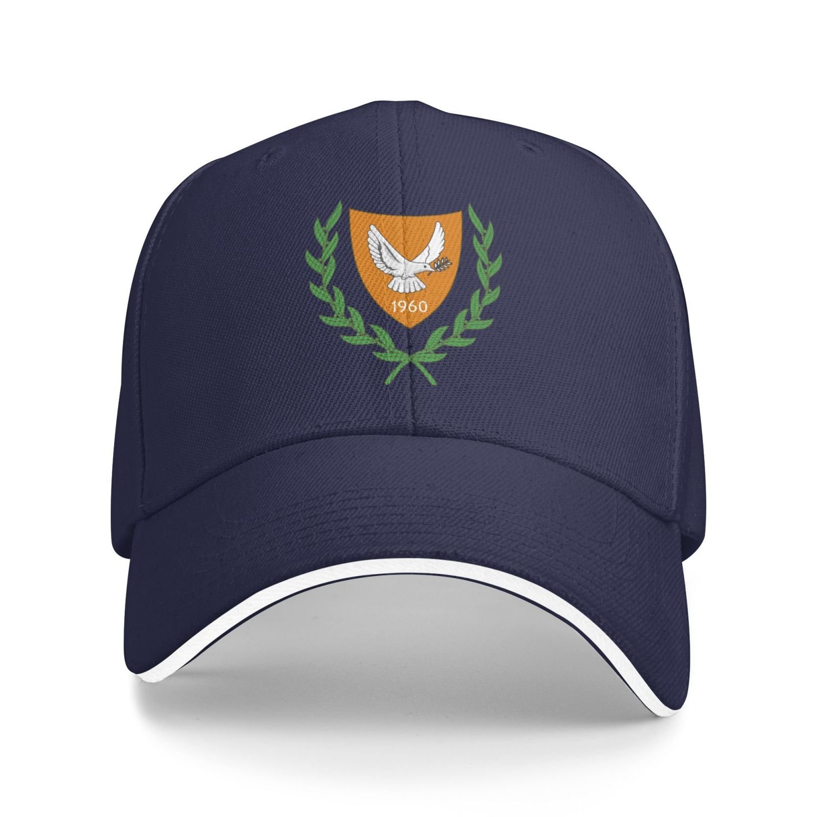 cyprus national emblem hat support cyprus coat of arms baseball cap cypriot hat for women men adjustable hat