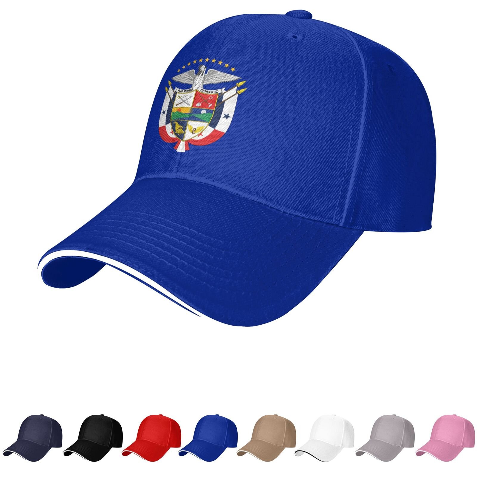 panama emblem hat panamanian caps for men women coat of arms of panama baseball cap trucker dad hat