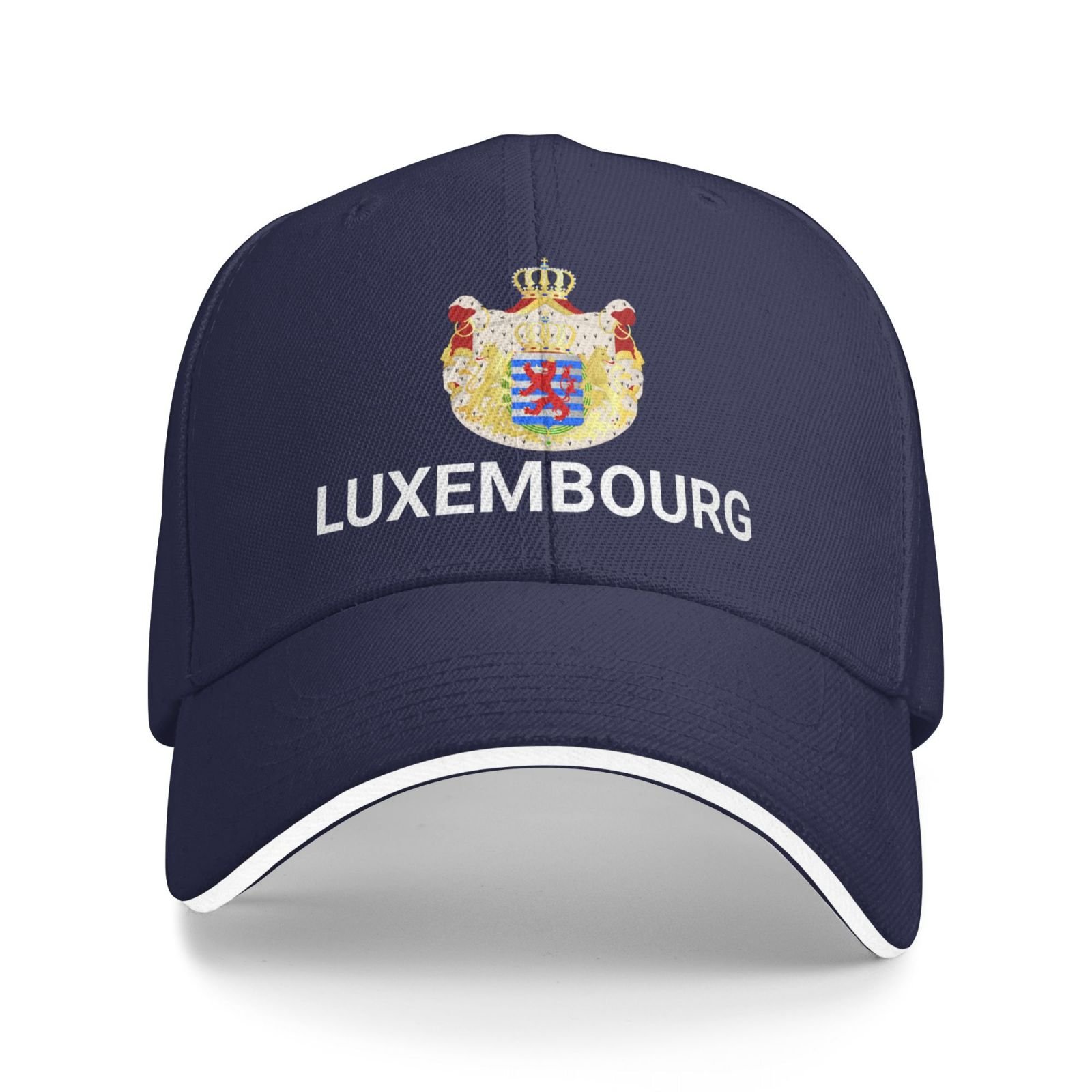 support luxembourg hat luxembourgian caps for men women i stand with luxembourg emblem coat of arms baseball cap