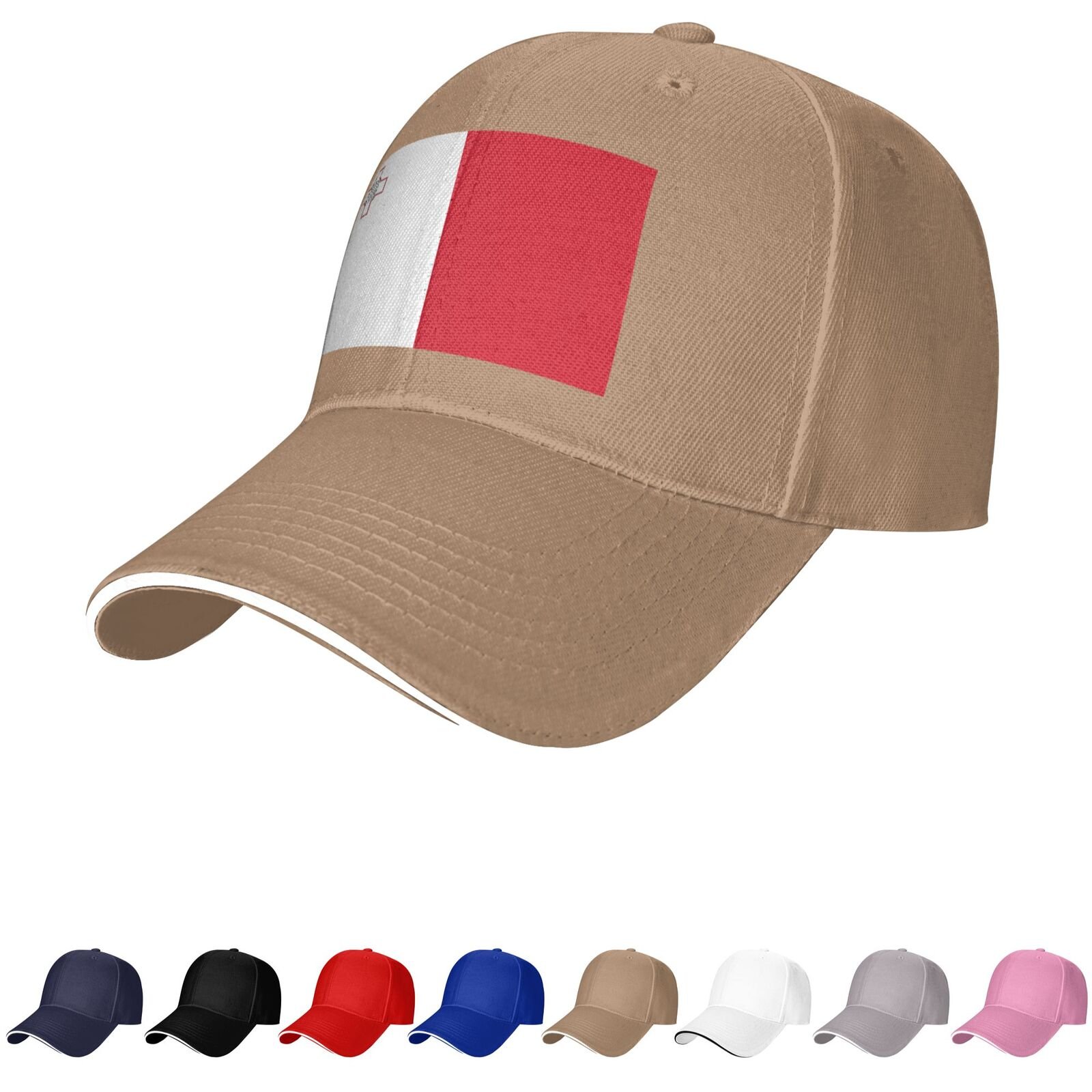 malta flag hat maltese caps for men women flag of malta baseball cap trucker dad hat