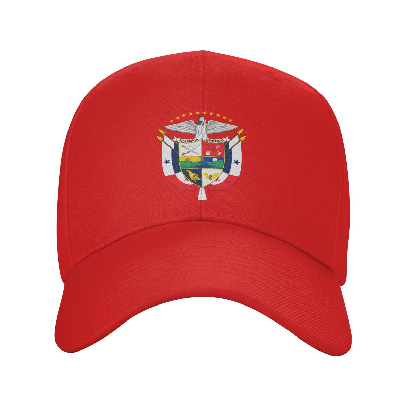 panama hat for men women coat of arms of panama baseball cap adjustable trucker dad hats