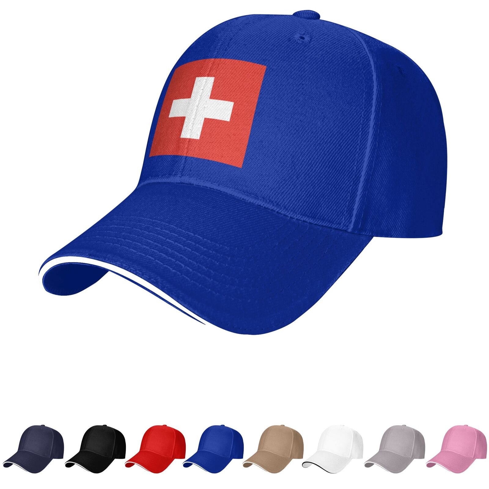 switzerland flag hat swiss caps for men women flag of switzerland baseball cap trucker dad hat