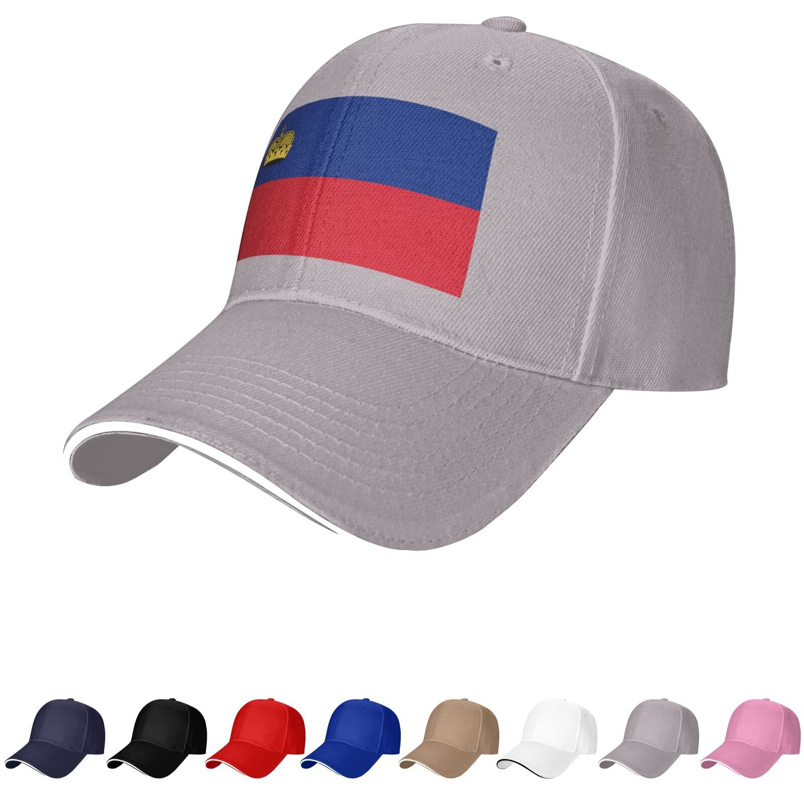 liechtenstein flag hat liechtenstein caps for men women flag of liechtenstein baseball cap trucker dad hat