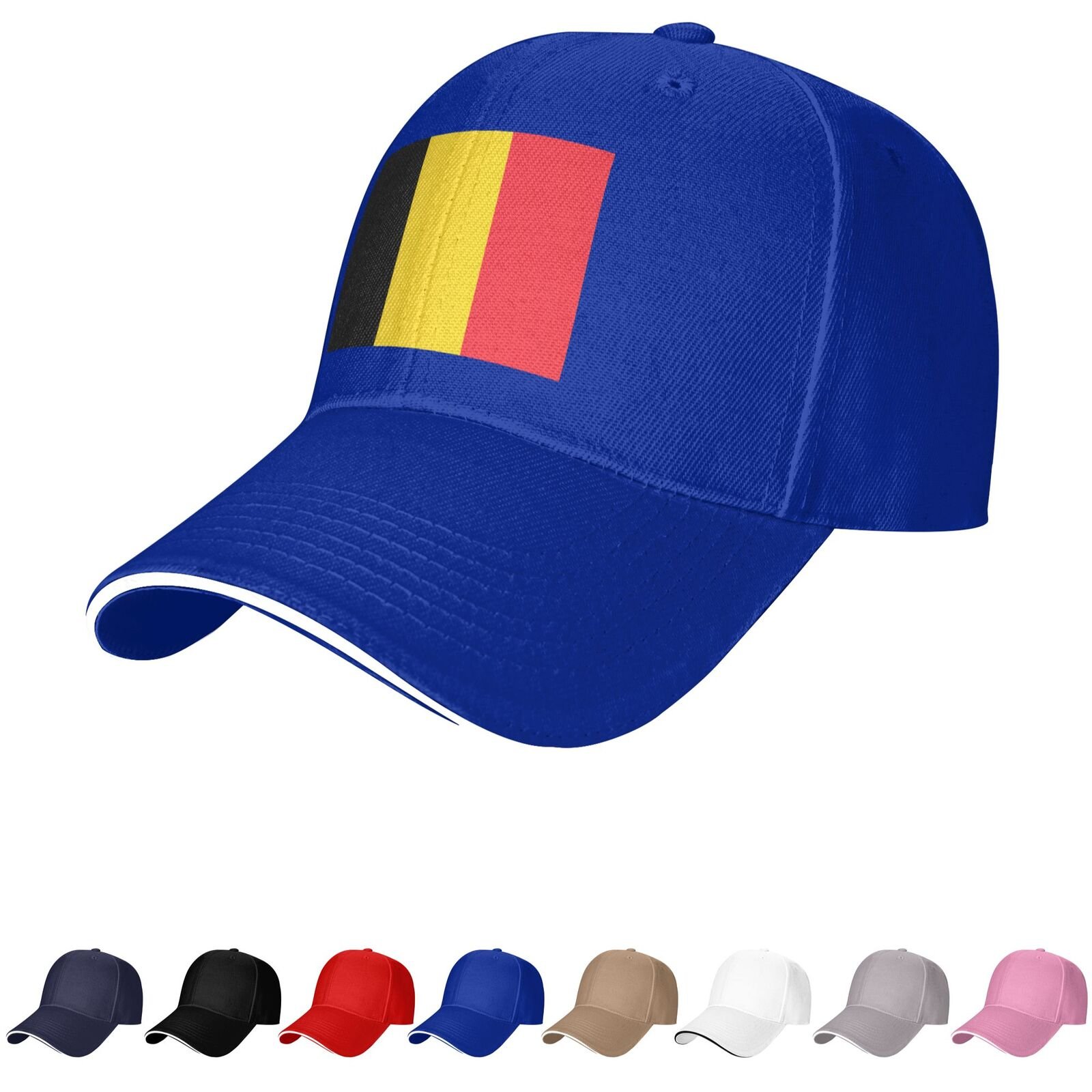 belgian flag hat belgium caps for men women flag of belgian baseball cap trucker dad hat