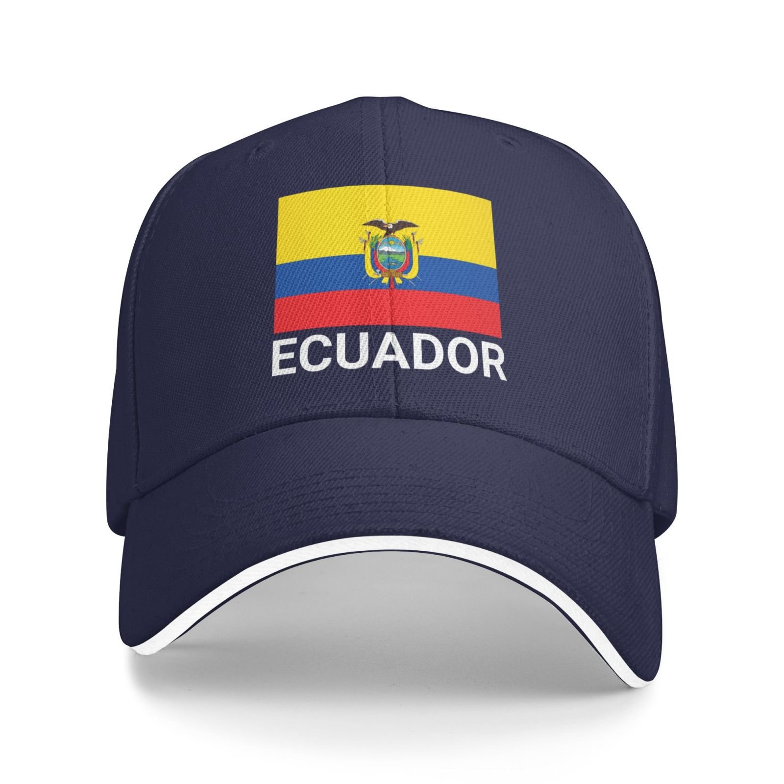 support ecuador flag hat ecuadorian caps for men women i stand with ecuador baseball cap trucker hat