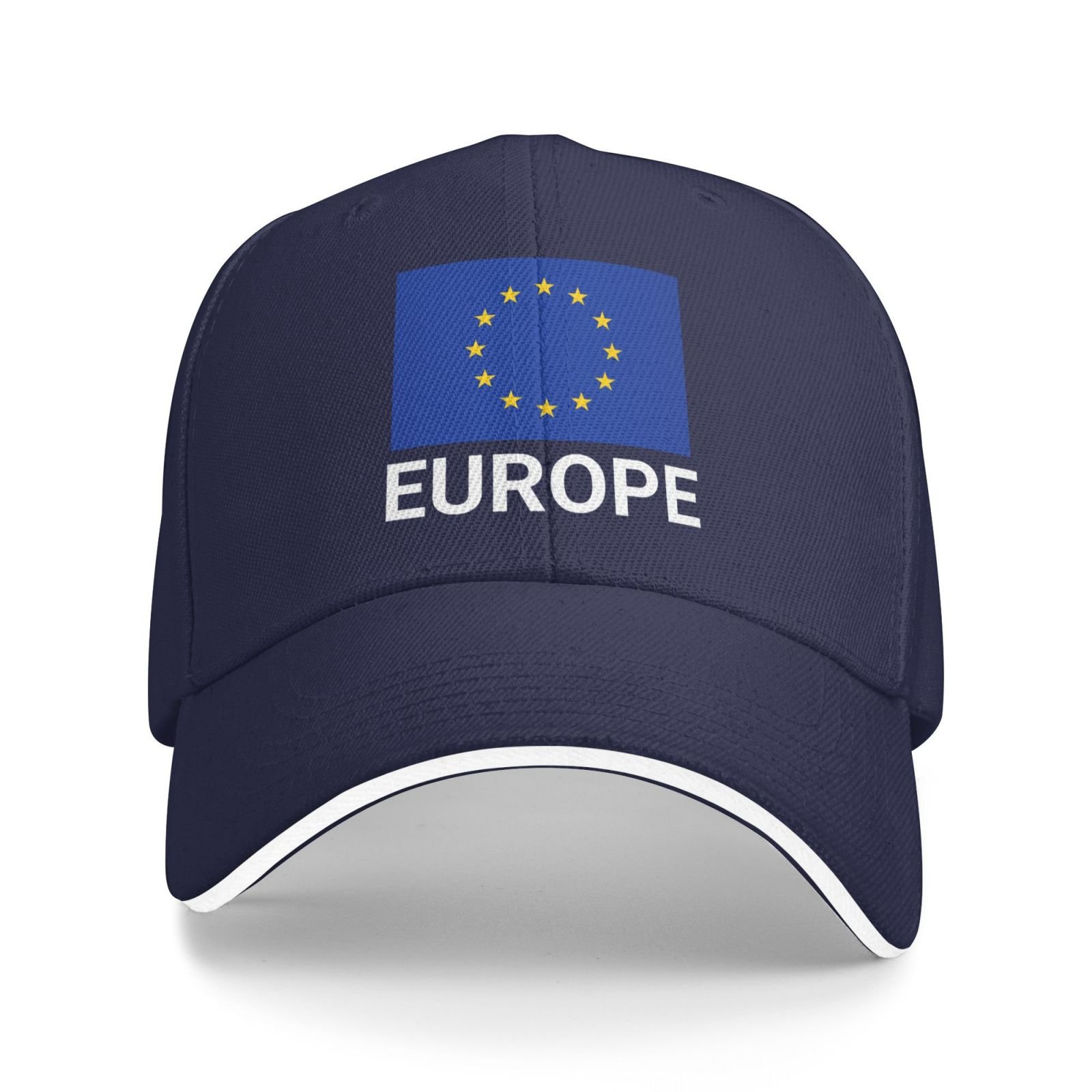 support europe flag hat european caps for men women i stand with europe baseball cap trucker hat