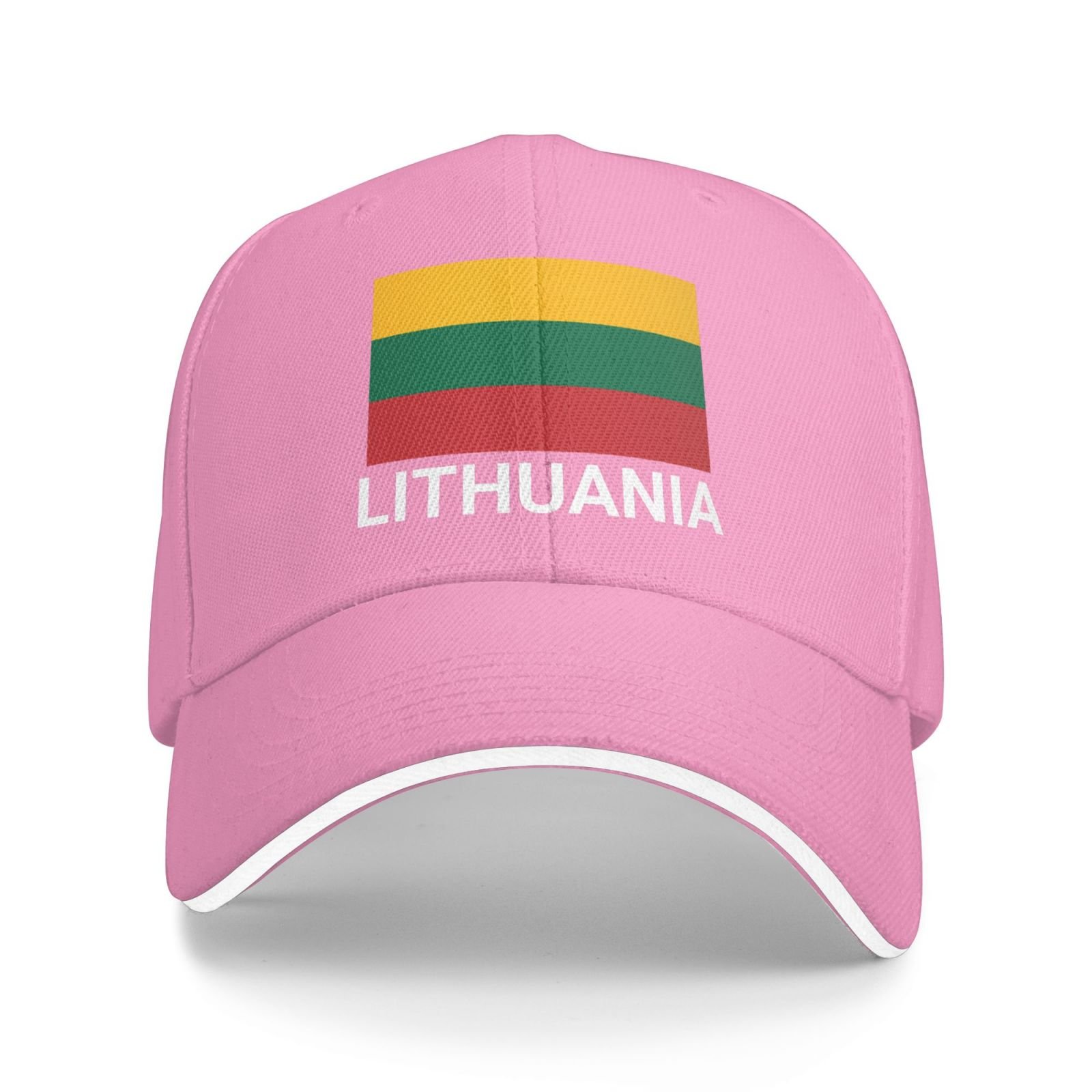 support lithuania flag hat lithuanian caps for men women i stand with lithuania baseball cap trucker hat