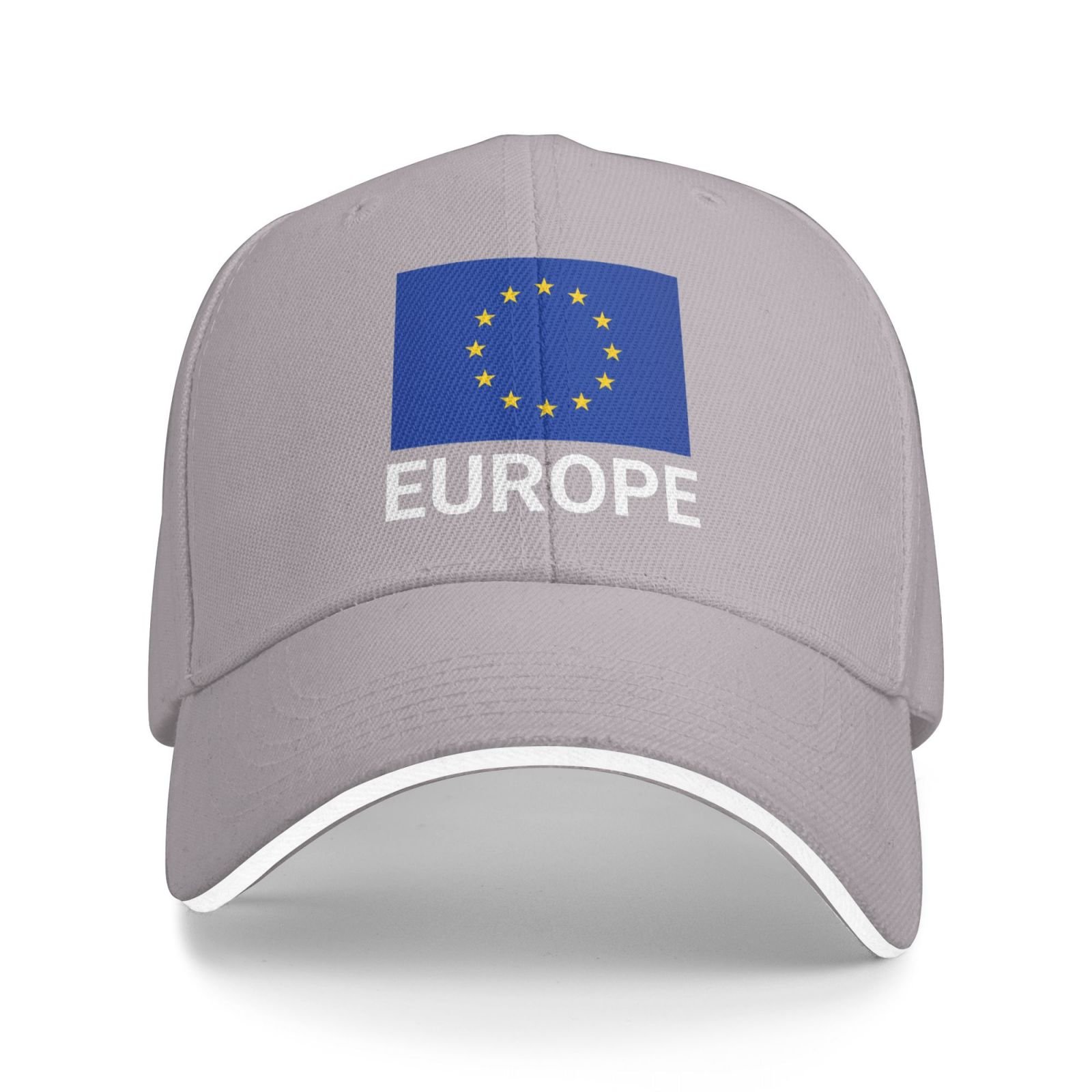 support europe flag hat european caps for men women i stand with europe baseball cap trucker hat