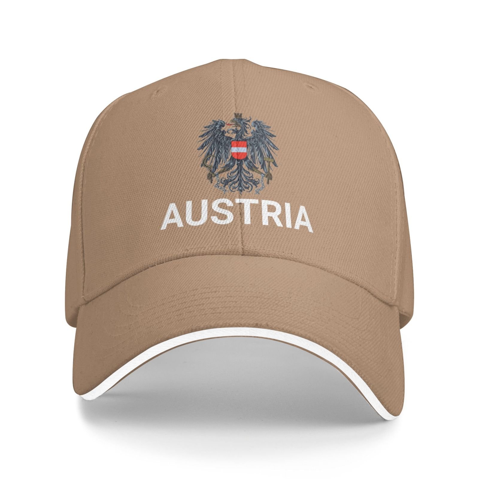 support austria hat austrian caps for men women i stand with austria emblem coat of arms baseball cap