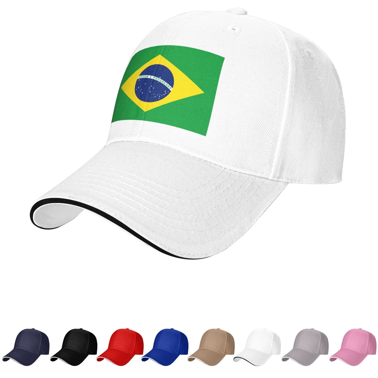 brazil flag hat brazilians caps for men women flag of brazil baseball cap trucker dad hat