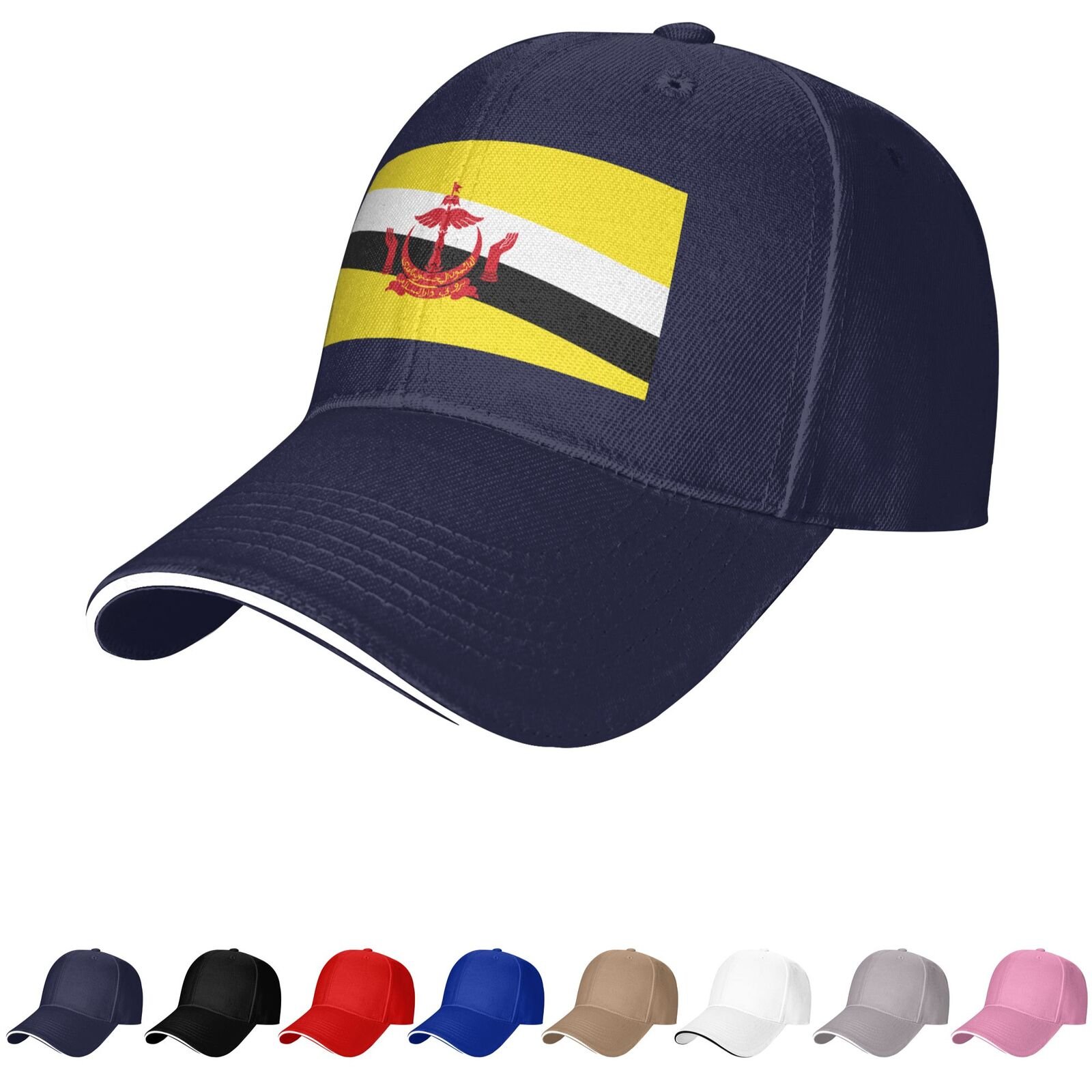 brunei flag hat bruneian caps for men women flag of brunei baseball cap trucker dad hat