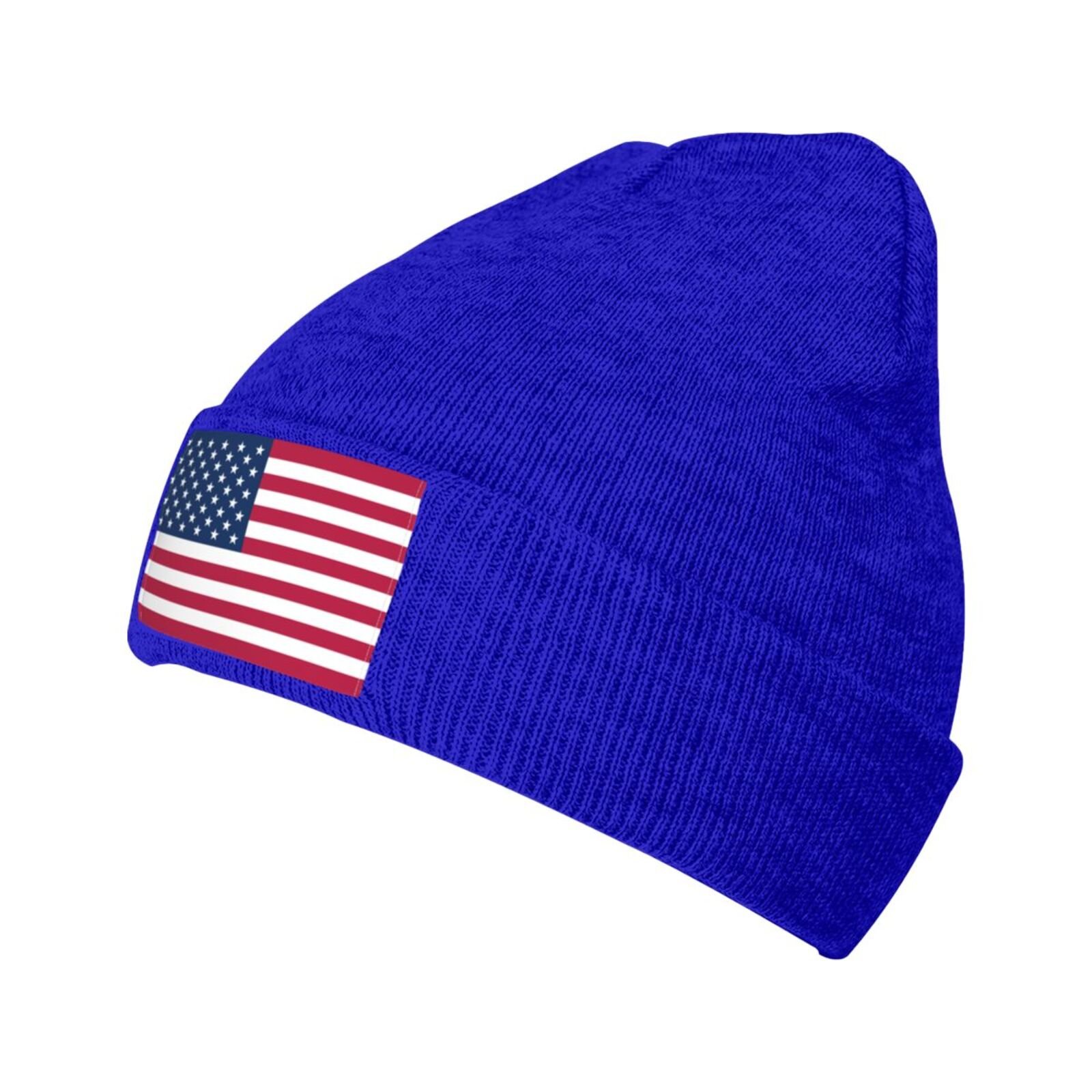 flag of united states knit beanie hat united states flags knitted cap for american usa winter outdoor men women