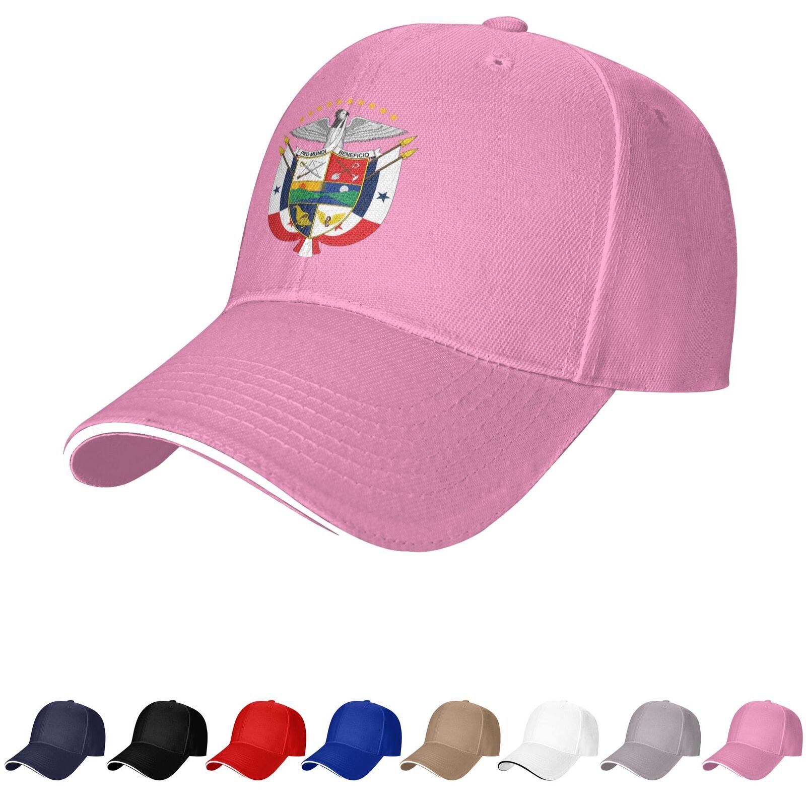 panama emblem hat panamanian caps for men women coat of arms of panama baseball cap trucker dad hat