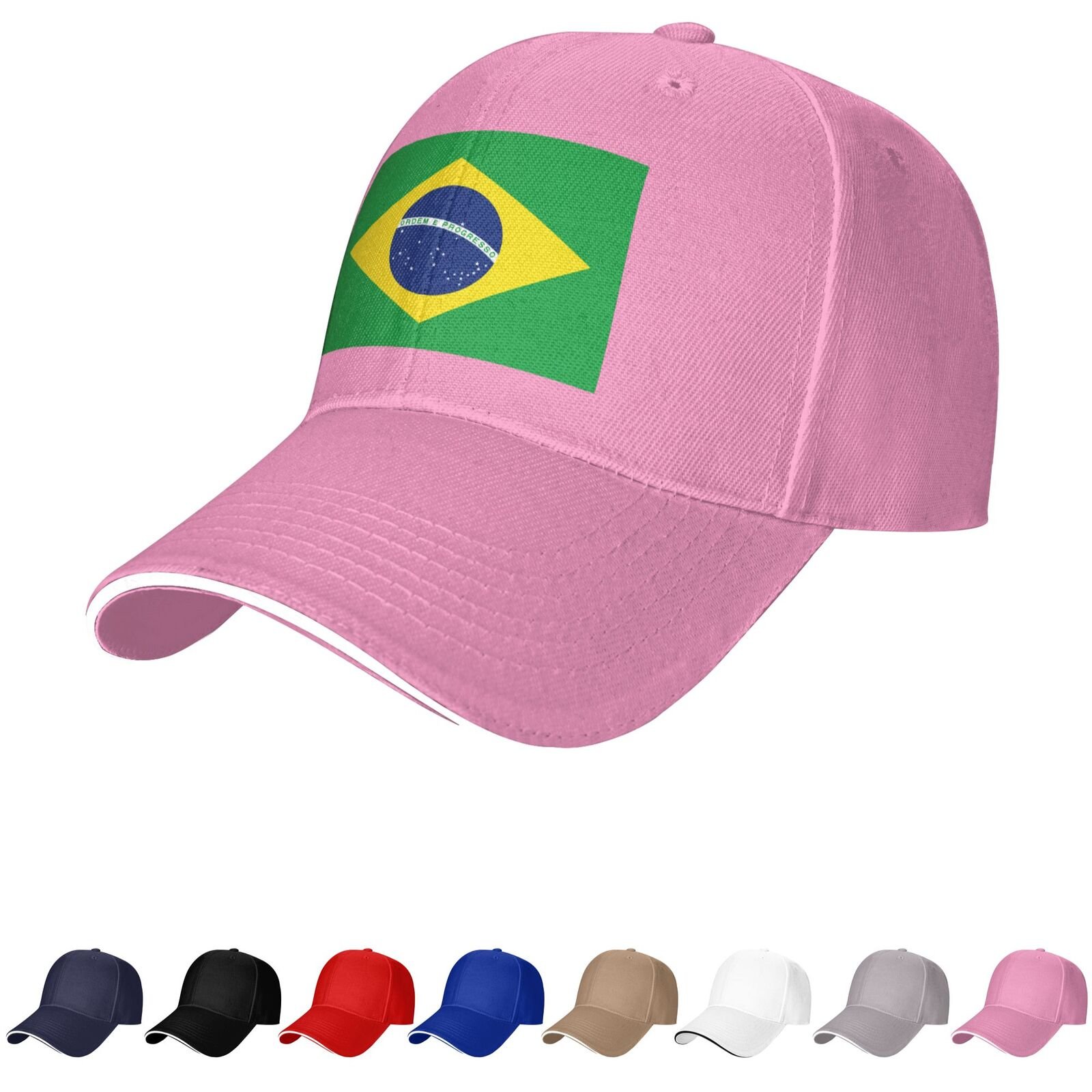 brazil flag hat brazilians caps for men women flag of brazil baseball cap trucker dad hat