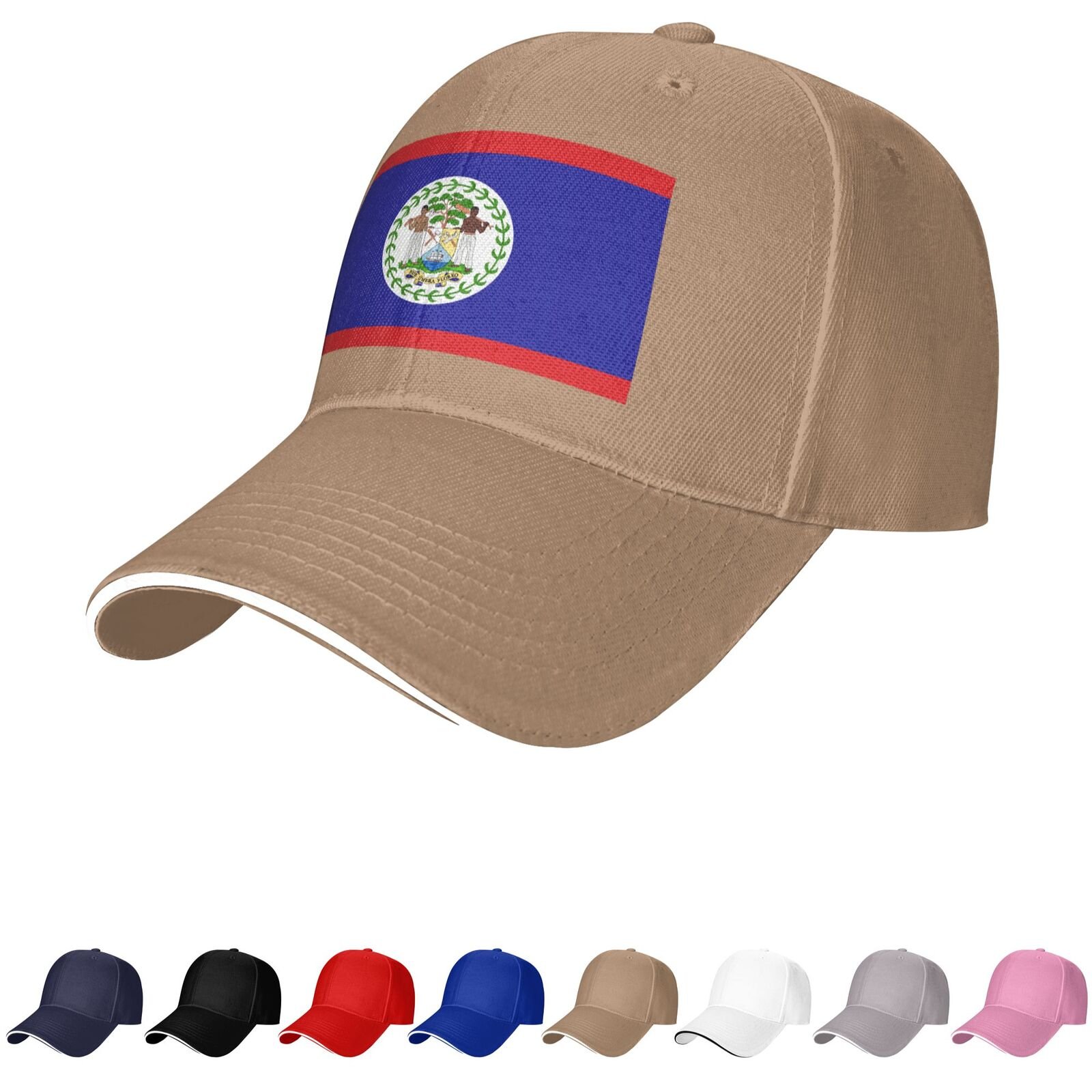 belize flag hat belizean caps for men women flag of belize baseball cap trucker dad hat