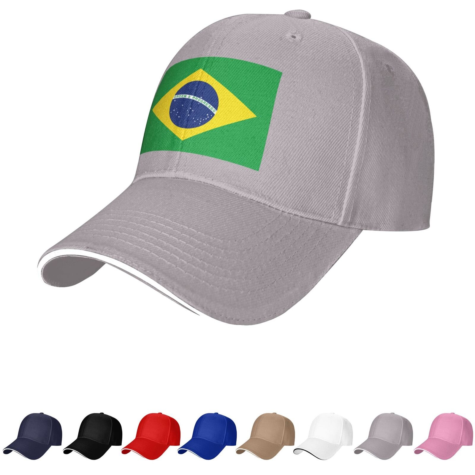 brazil flag hat brazilians caps for men women flag of brazil baseball cap trucker dad hat