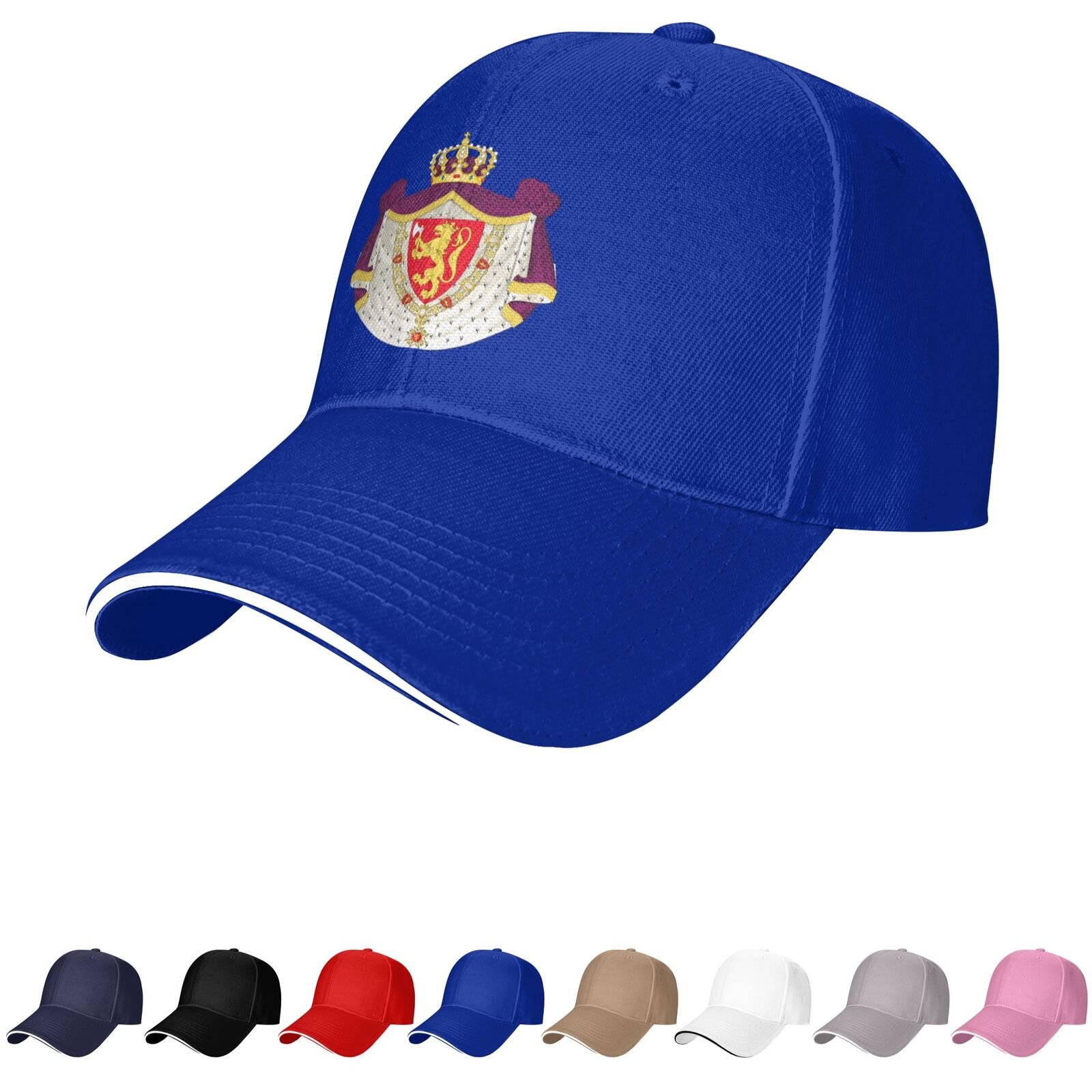 norway emblem hat norwegian caps for men women coat of arms of norway baseball cap trucker dad hat