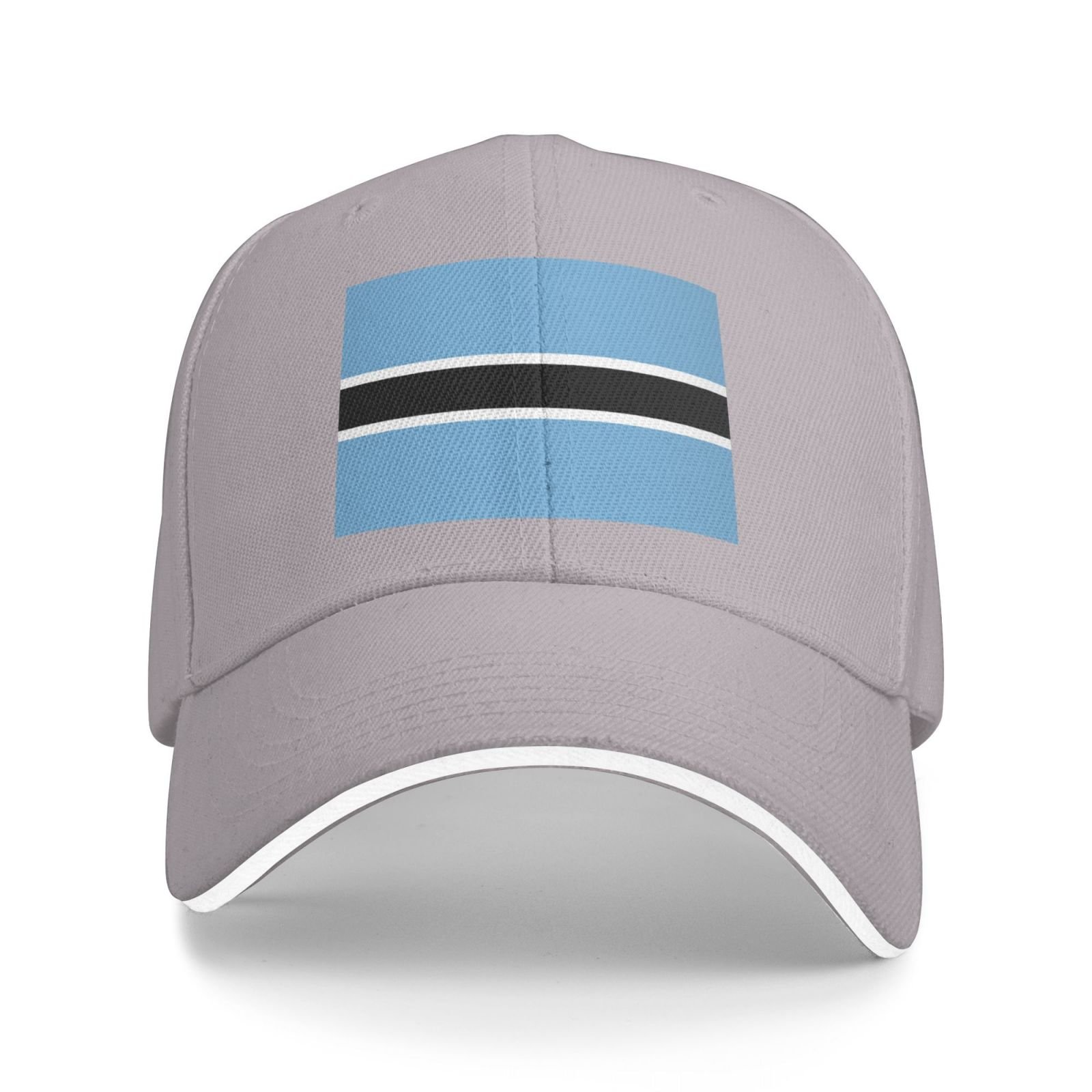 flag of botswana baseball cap stand with botswana hat support botswanan trucker dad hat for men women