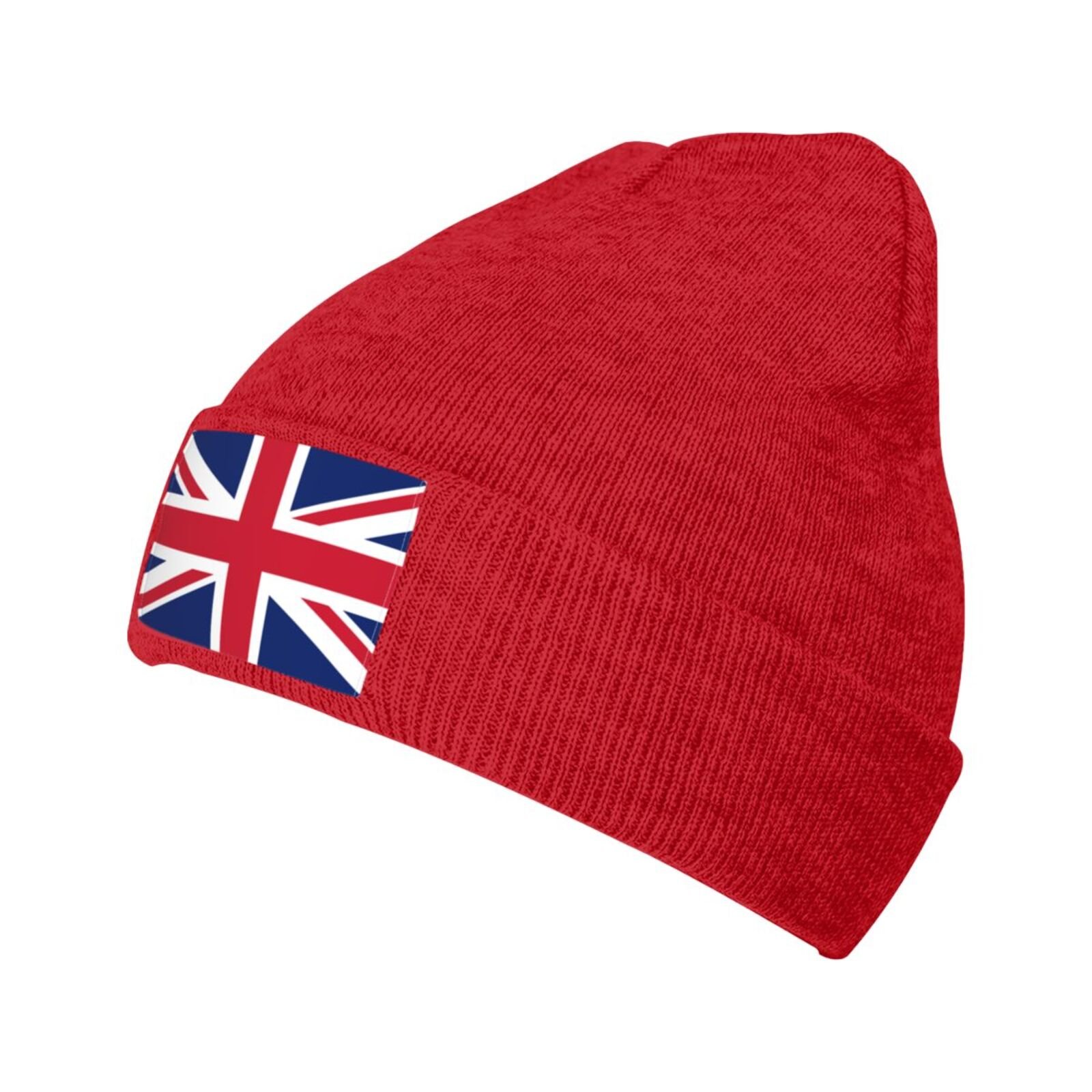 flag of united kingdom knit beanie hat united kingdom flags knitted cap for british winter outdoor men women