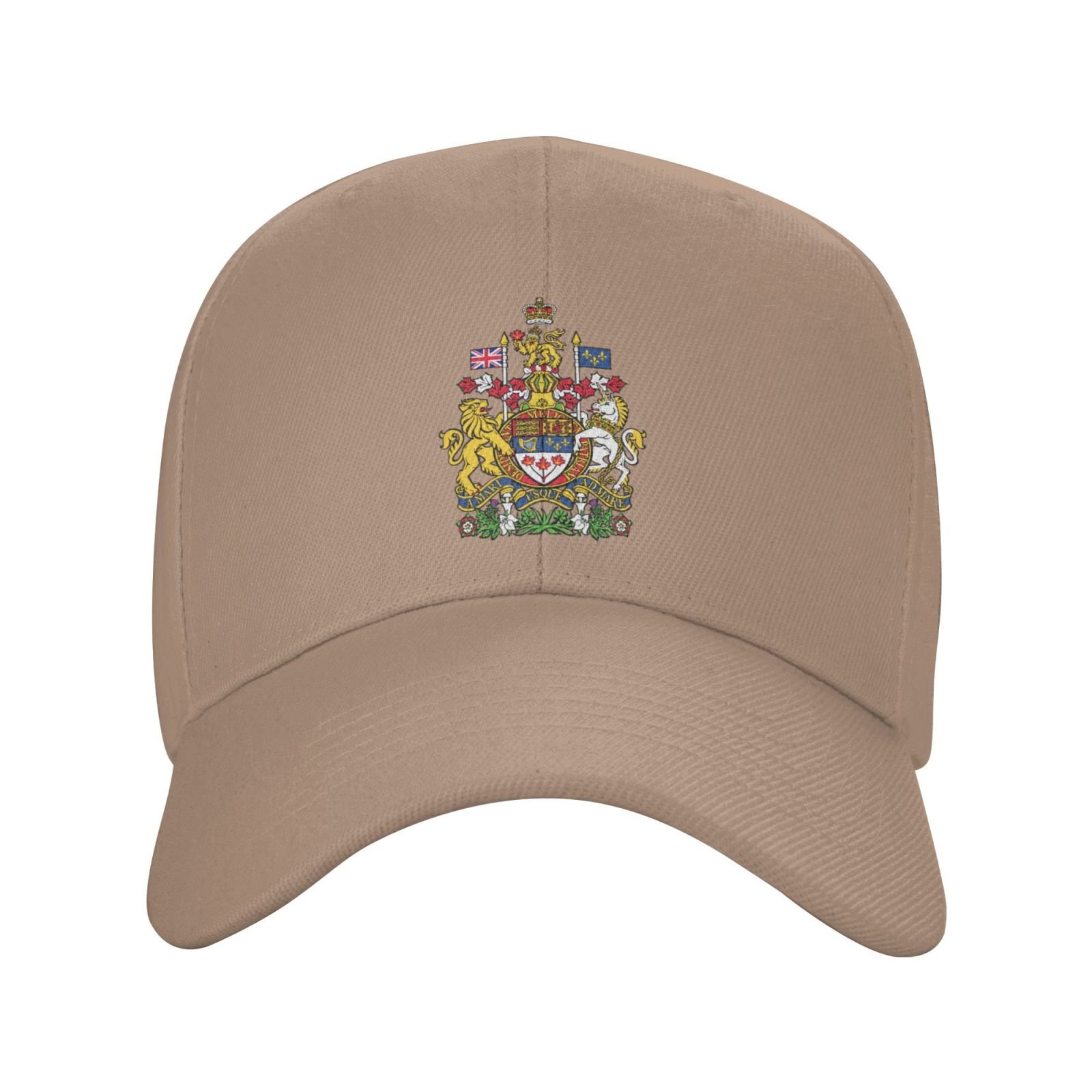 canada hat for men women coat of arms of canada baseball cap adjustable trucker dad hats