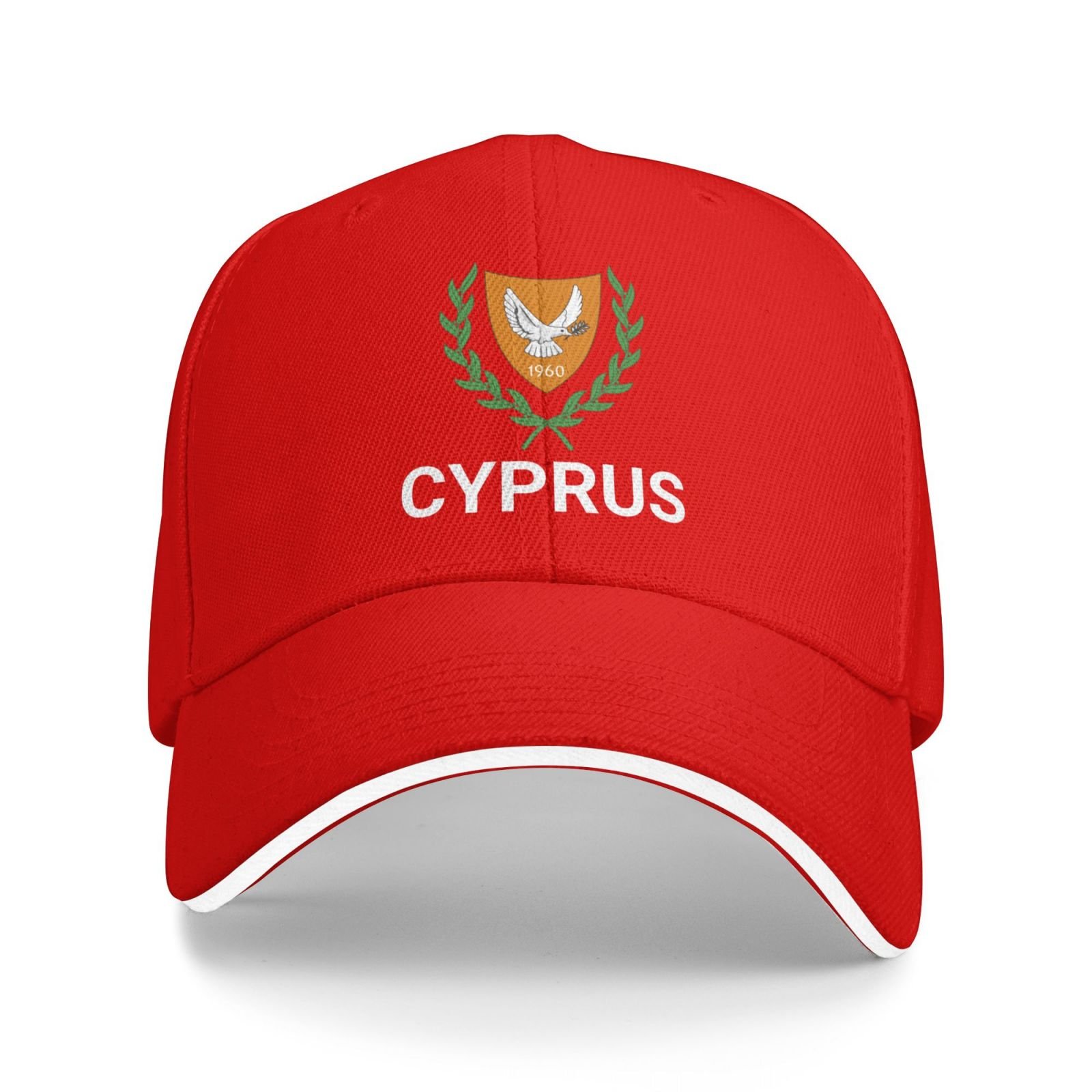 support cyprus hat cypriot caps for men women i stand with cyprus emblem coat of arms baseball cap