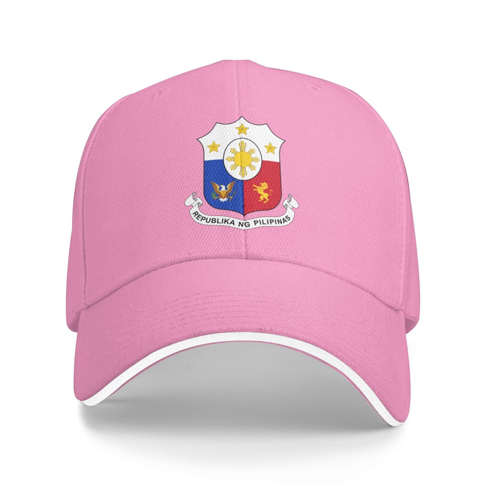 philippines national emblem hat support philippines coat of arms baseball cap filipino hat for women men adjustable hat