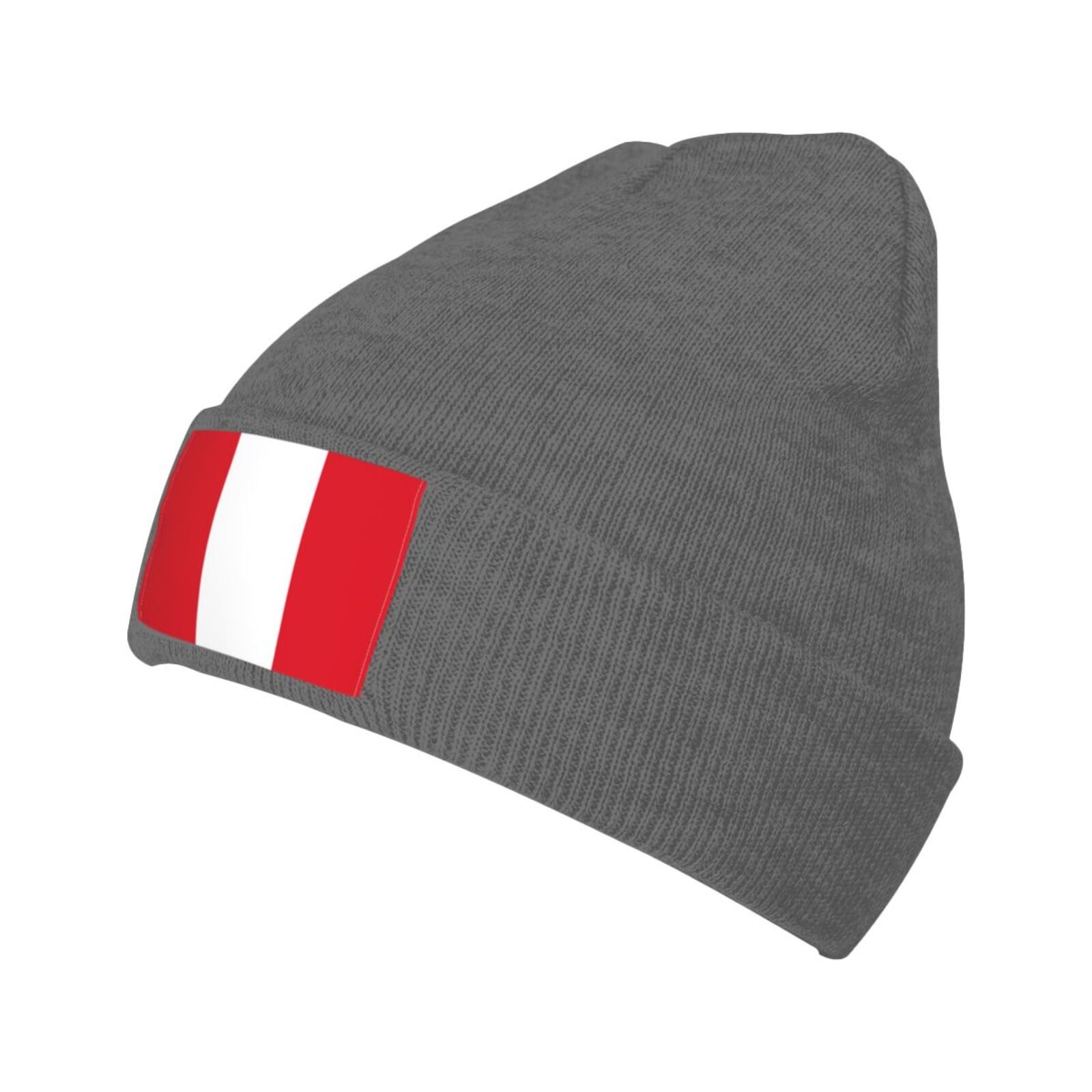 flag of peru knit beanie hat peru flags knitted cap for peruvian winter outdoor men women