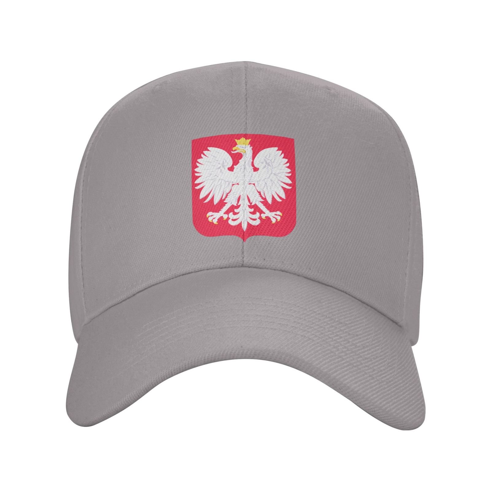 poland hat for men women coat of arms of poland baseball cap adjustable trucker dad hats