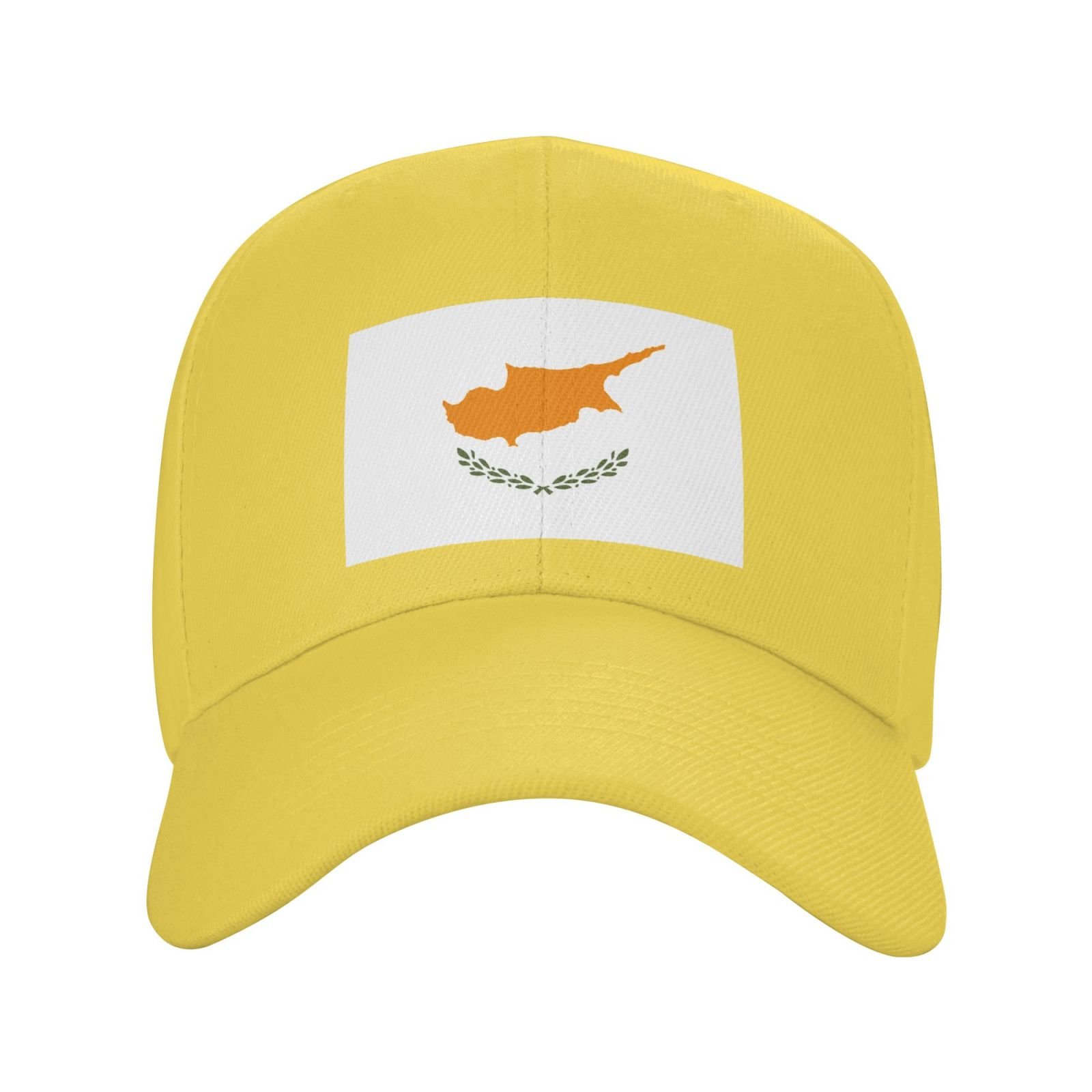 cyprus hat for men women flag of cyprus baseball cap adjustable trucker dad hats
