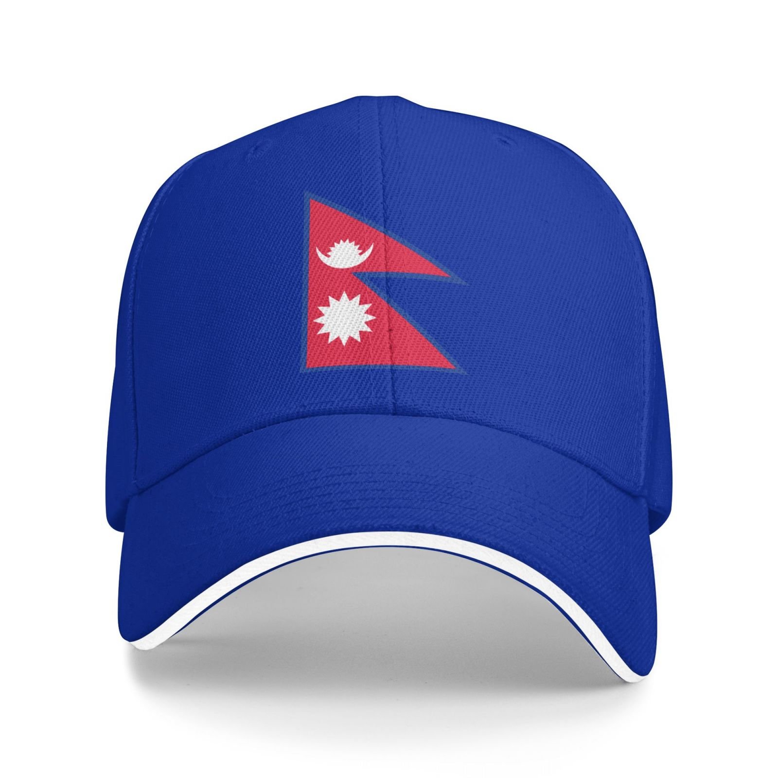 flag of nepal baseball cap stand with nepal hat support nepalese trucker dad hat for men women