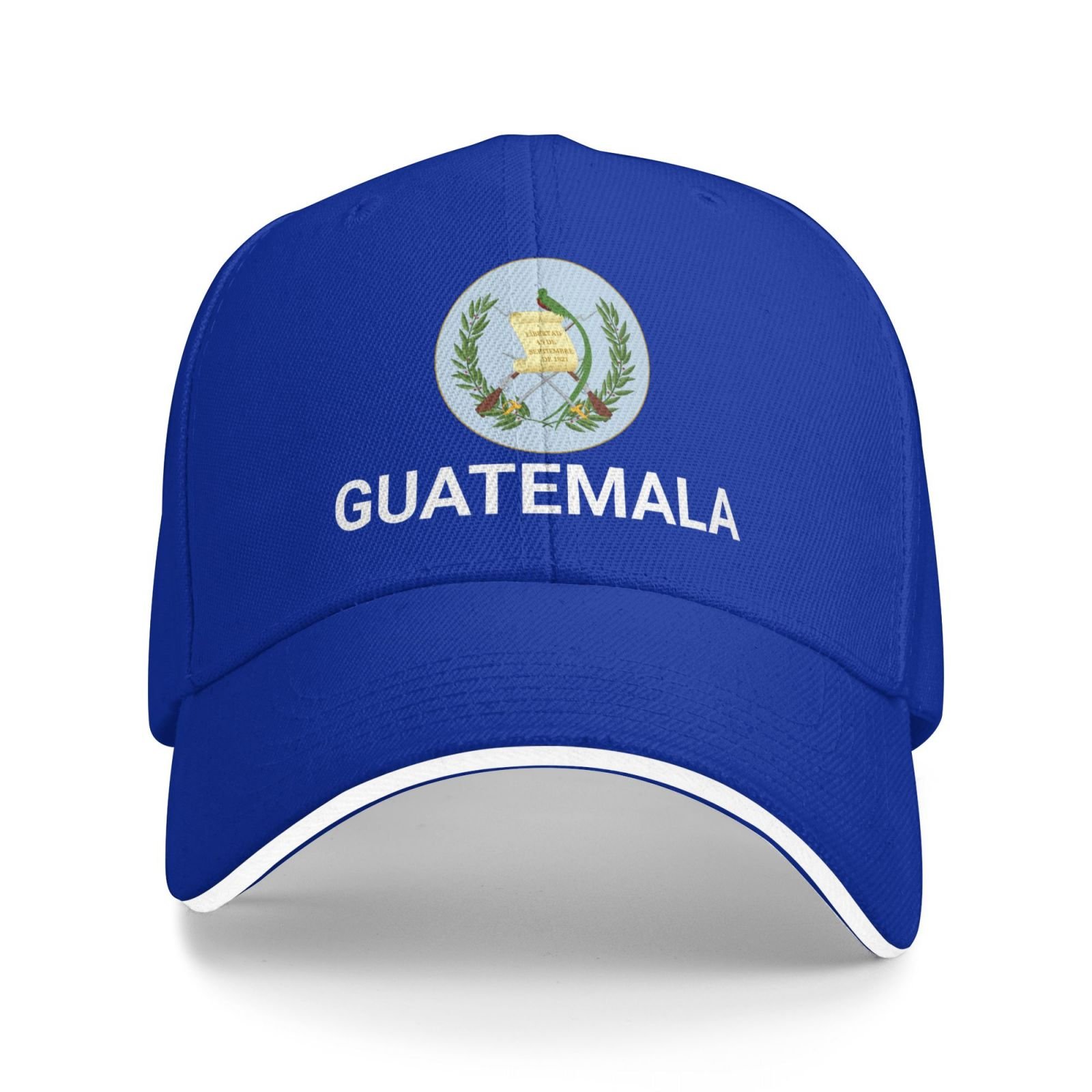 support guatemala hat guatemalan caps for men women i stand with guatemala emblem coat of arms baseball cap