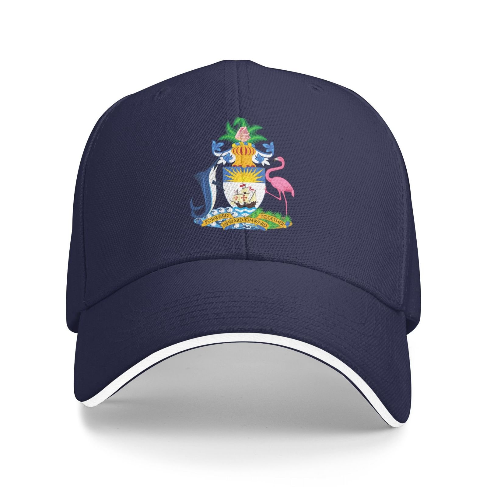 bahamas national emblem hat support bahamas coat of arms baseball cap bahamian hat for women men adjustable hat