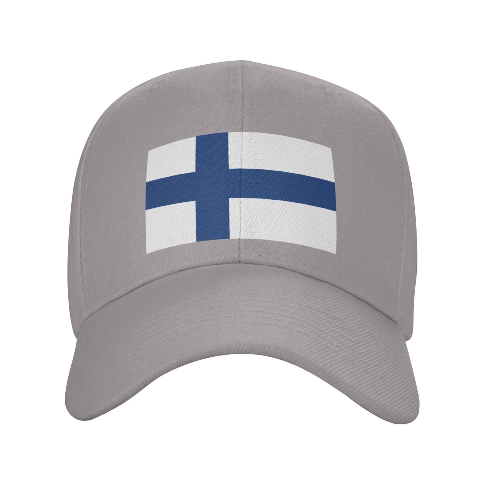 finland hat for men women flag of finland baseball cap adjustable trucker dad hats