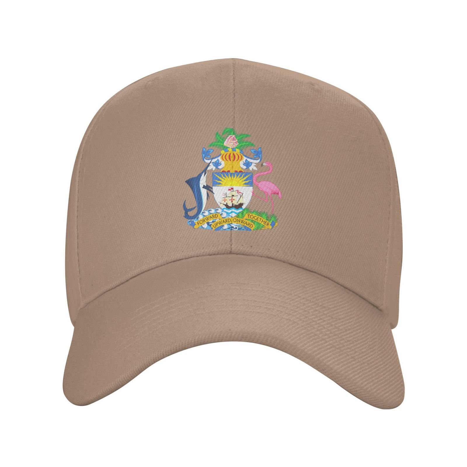 bahamas hat for men women coat of arms of bahamas baseball cap adjustable trucker dad hats