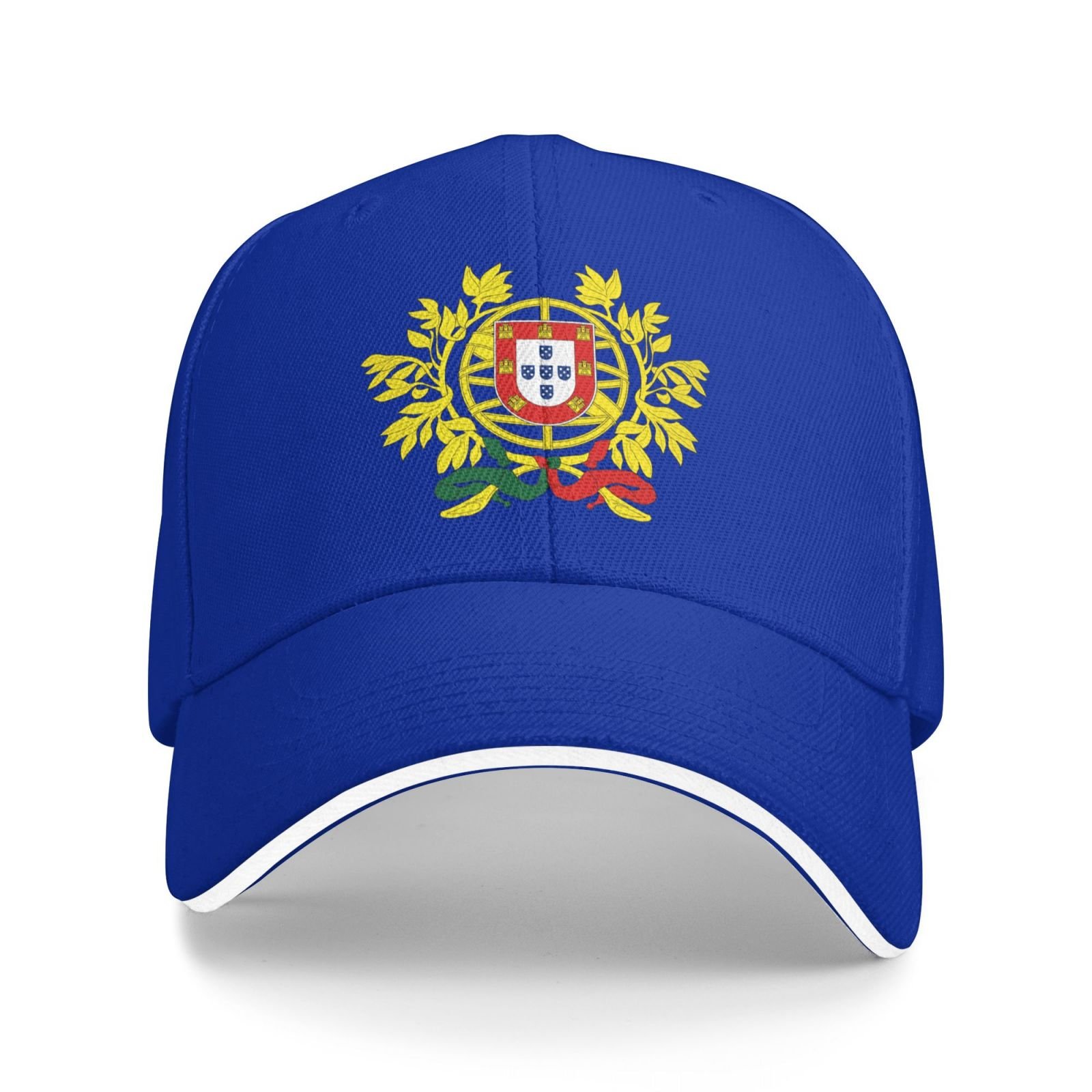 portugal national emblem hat support portugal coat of arms baseball cap portuguese hat for women men adjustable hat