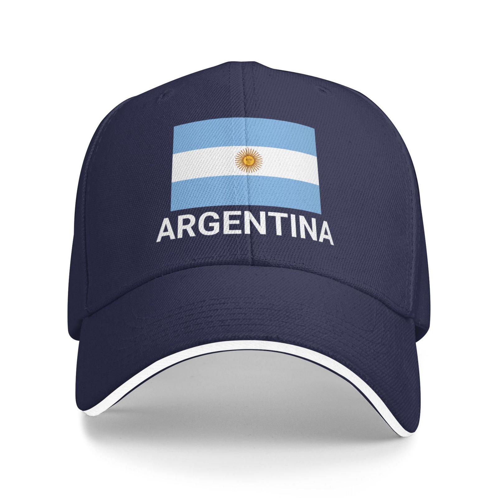 support argentina flag hat argentinean caps for men women i stand with argentina baseball cap trucker hat