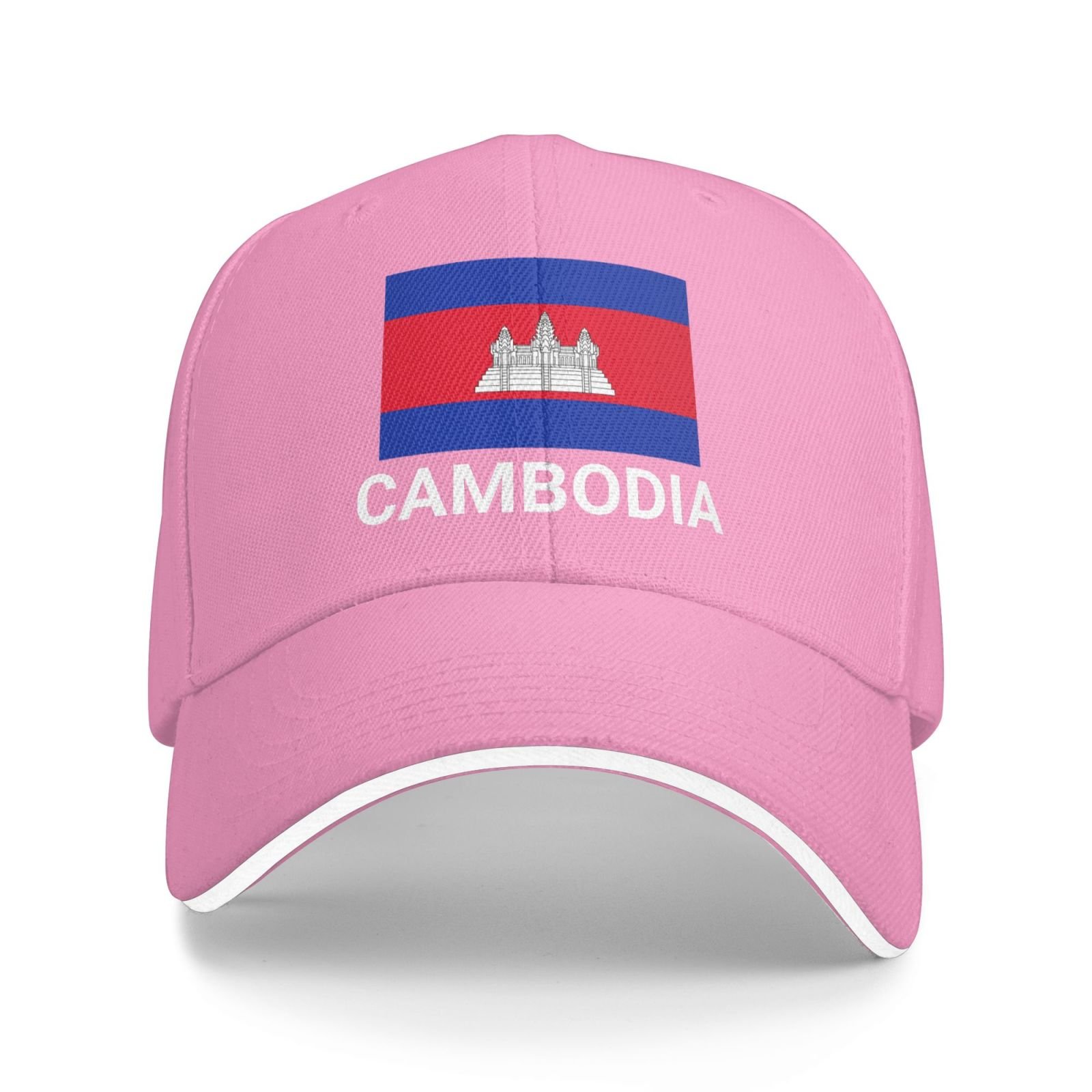 support cambodia flag hat cambodian caps for men women i stand with cambodia baseball cap trucker hat