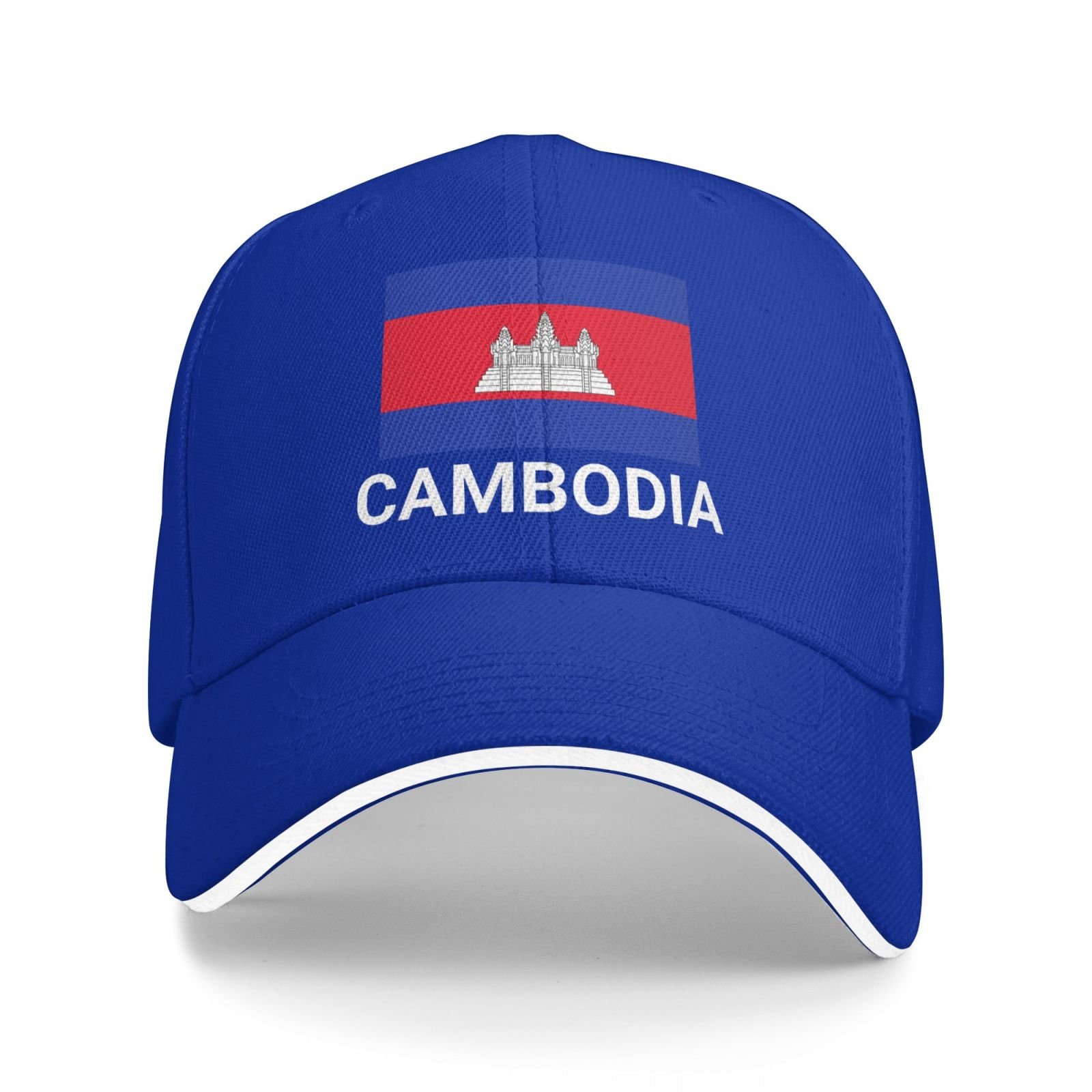 support cambodia flag hat cambodian caps for men women i stand with cambodia baseball cap trucker hat