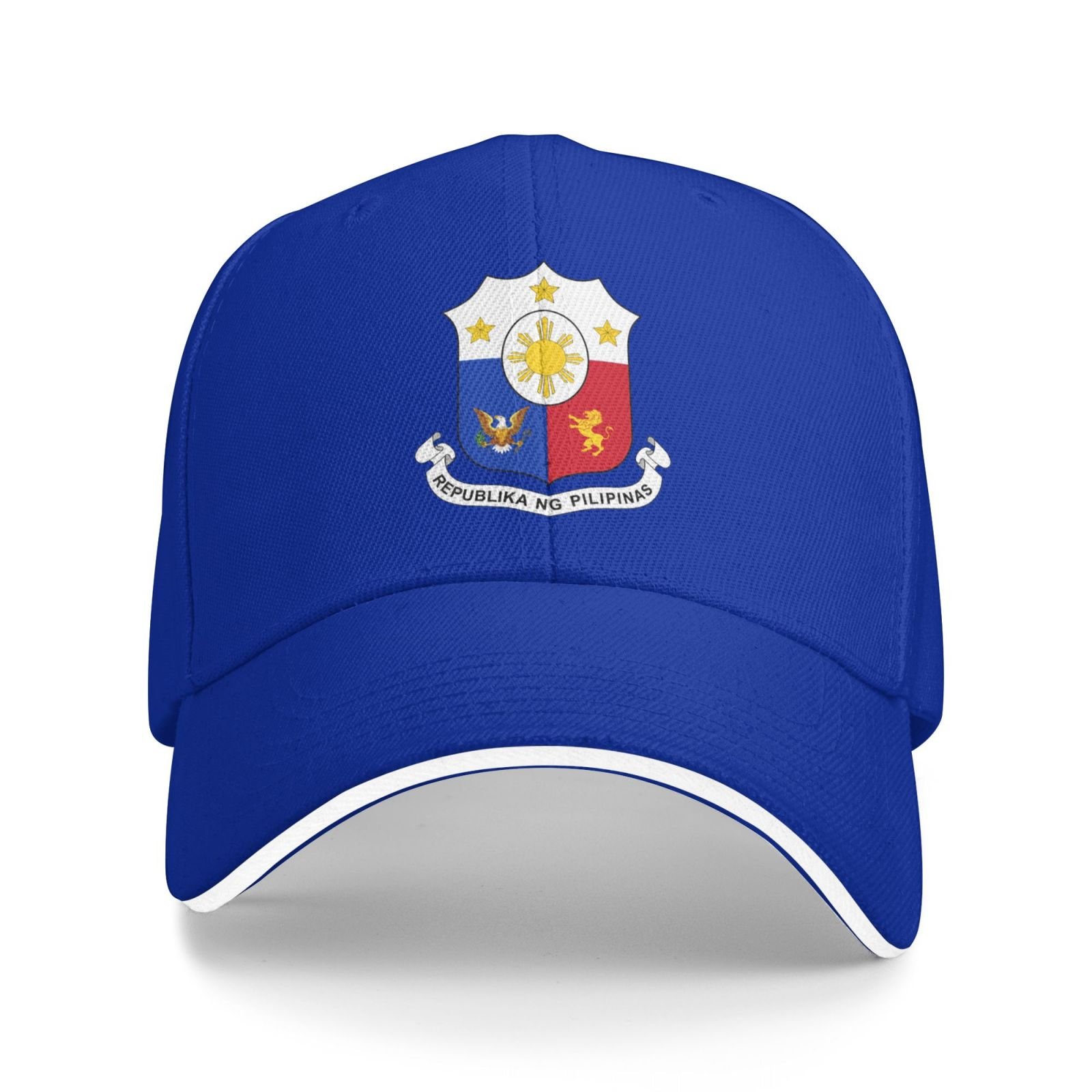 philippines national emblem hat support philippines coat of arms baseball cap filipino hat for women men adjustable hat