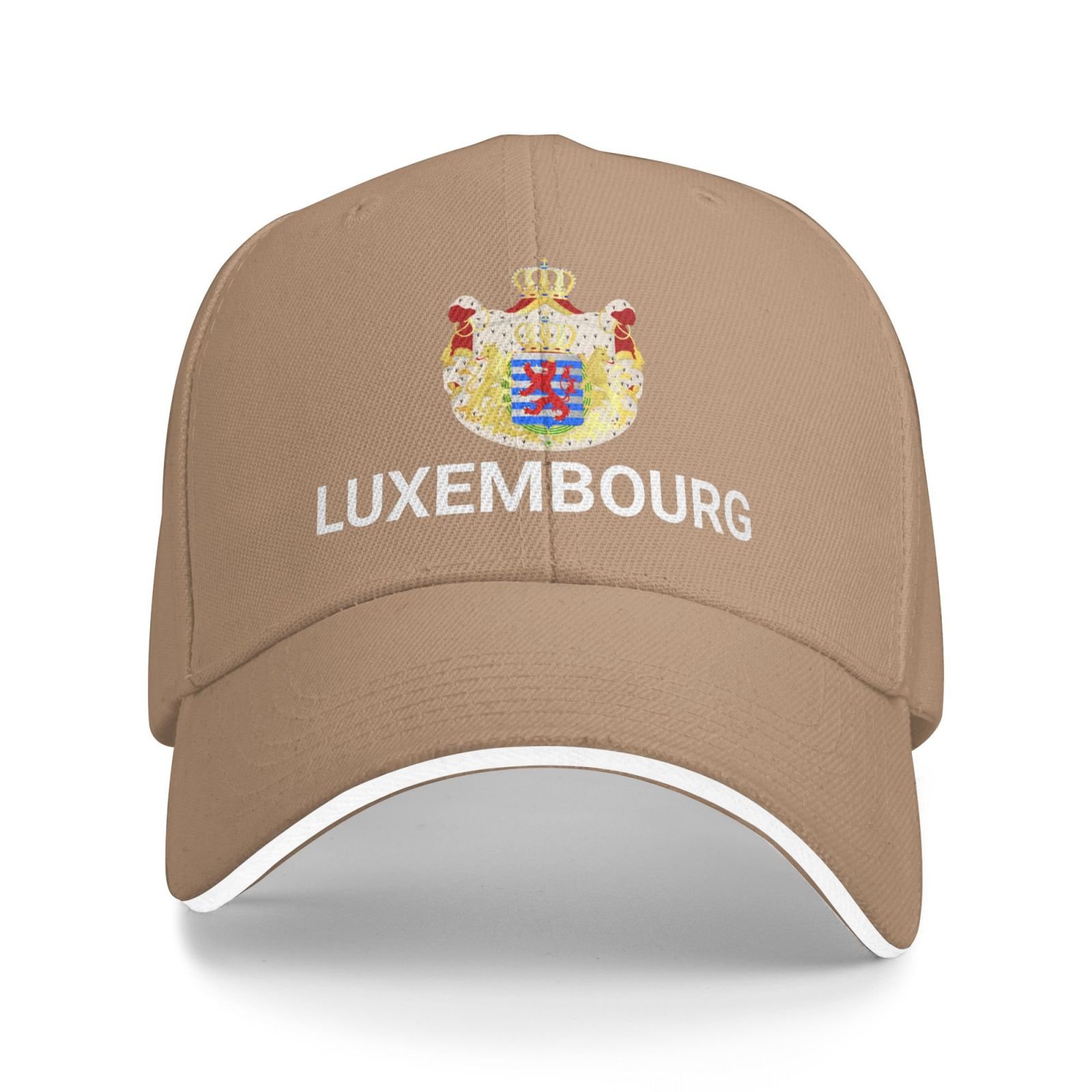 support luxembourg hat luxembourgian caps for men women i stand with luxembourg emblem coat of arms baseball cap