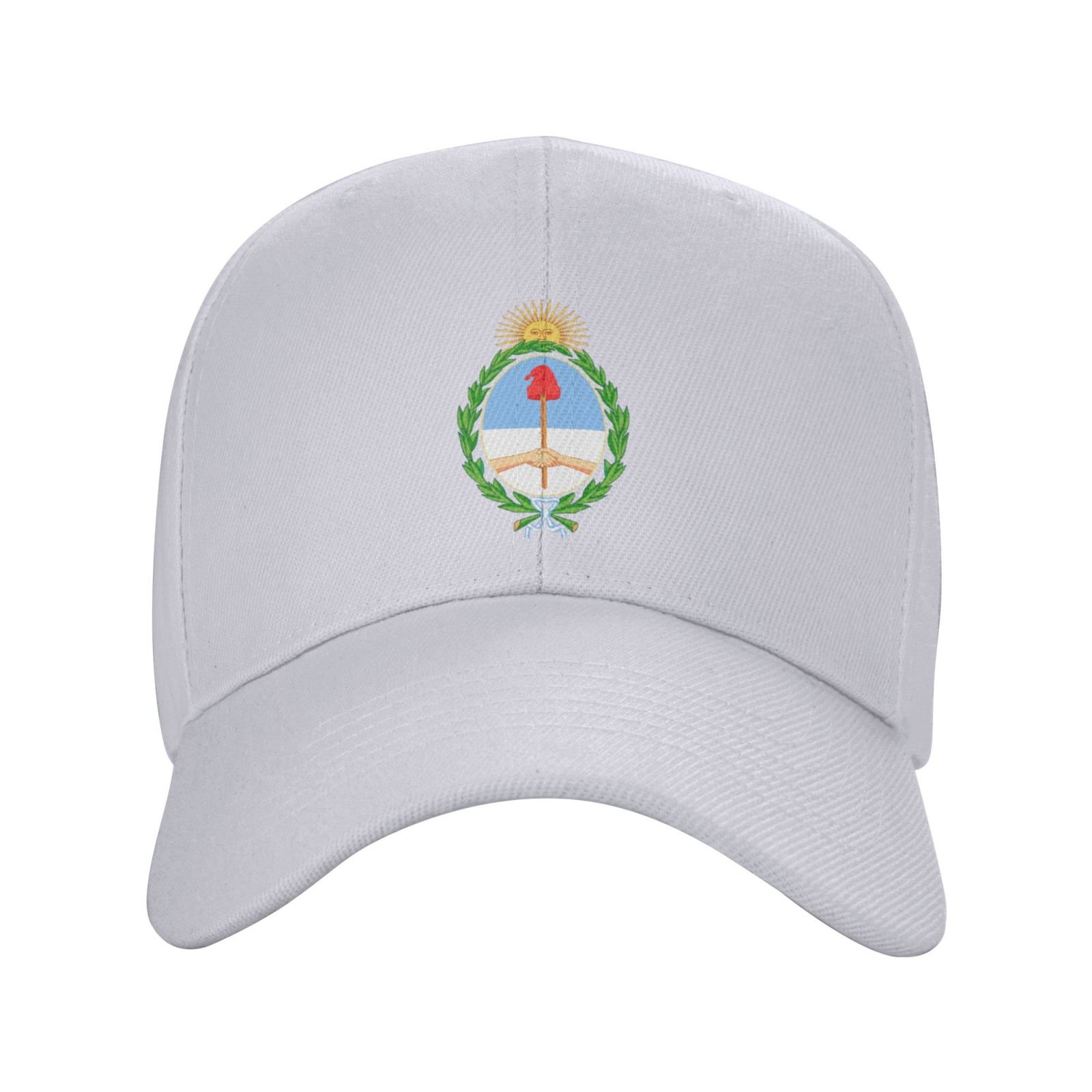 argentina hat for men women coat of arms of argentina baseball cap adjustable trucker dad hats
