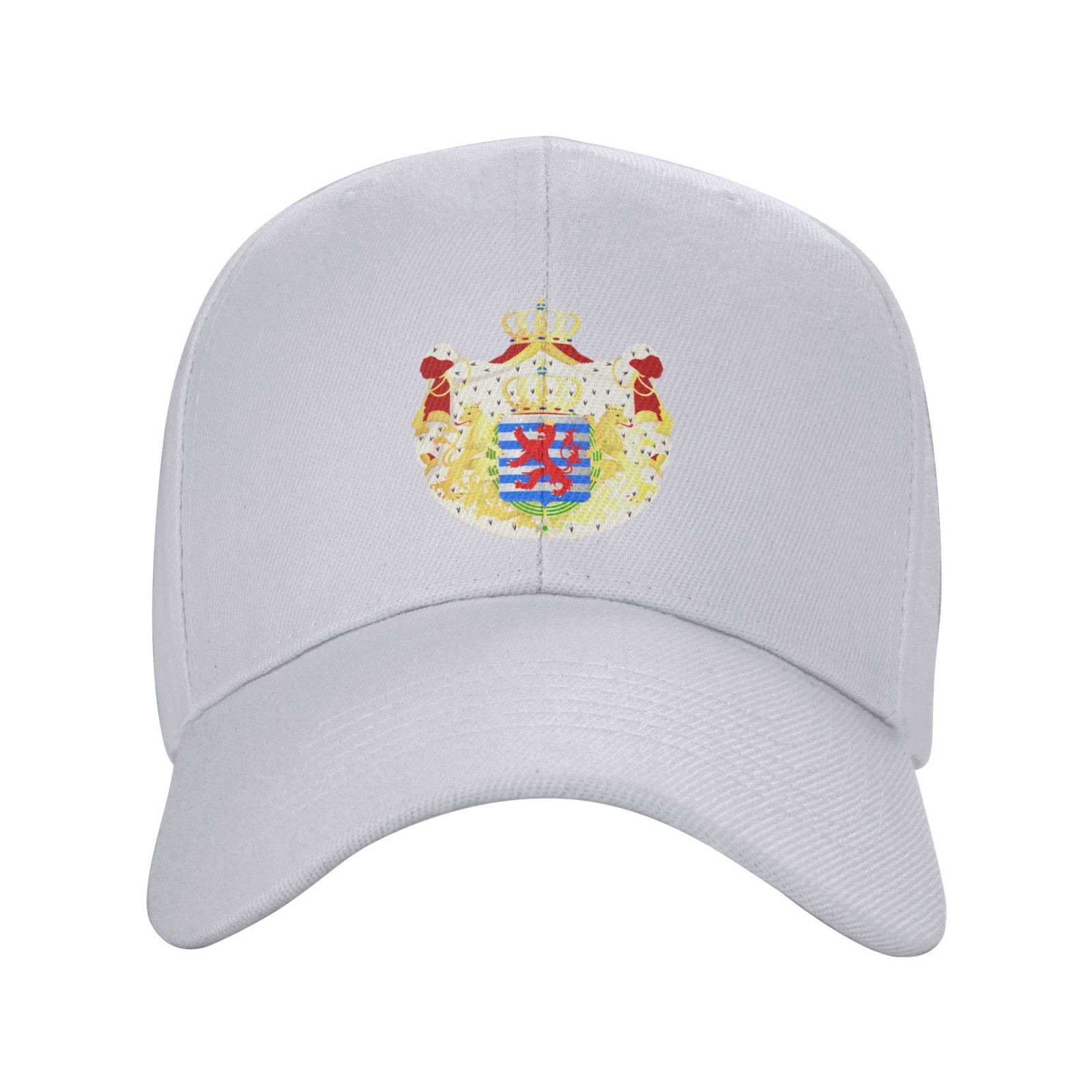 luxembourg hat for men women coat of arms of luxembourg baseball cap adjustable trucker dad hats