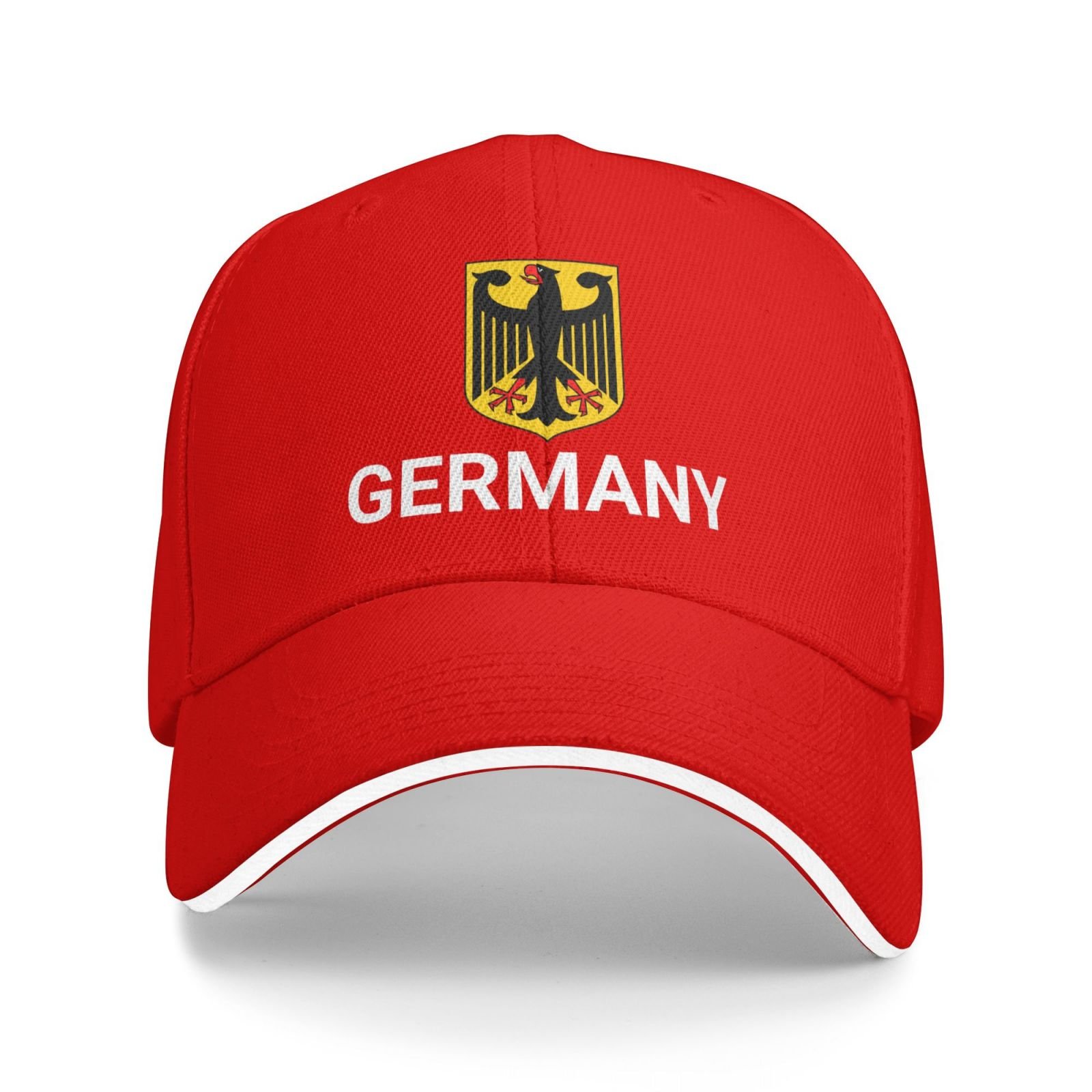 support germany hat german caps for men women i stand with germany emblem coat of arms baseball cap