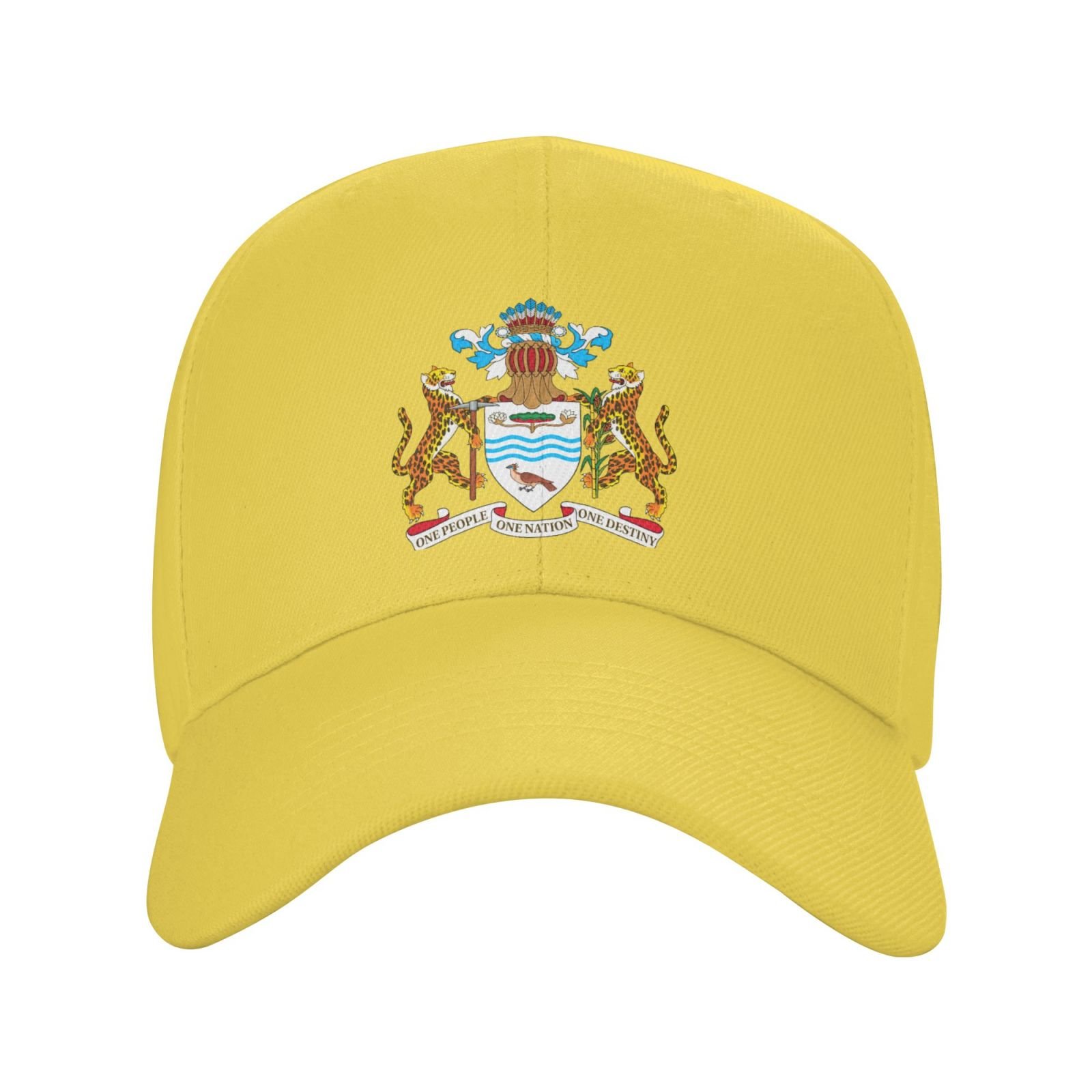 guyana hat for men women coat of arms of guyana baseball cap adjustable trucker dad hats
